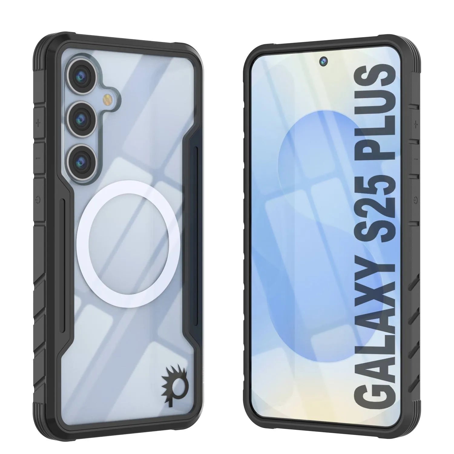 Punkcase S25+ Plus Armor Stealth Case Protective Military Grade Multilayer Cover [Rainbow]