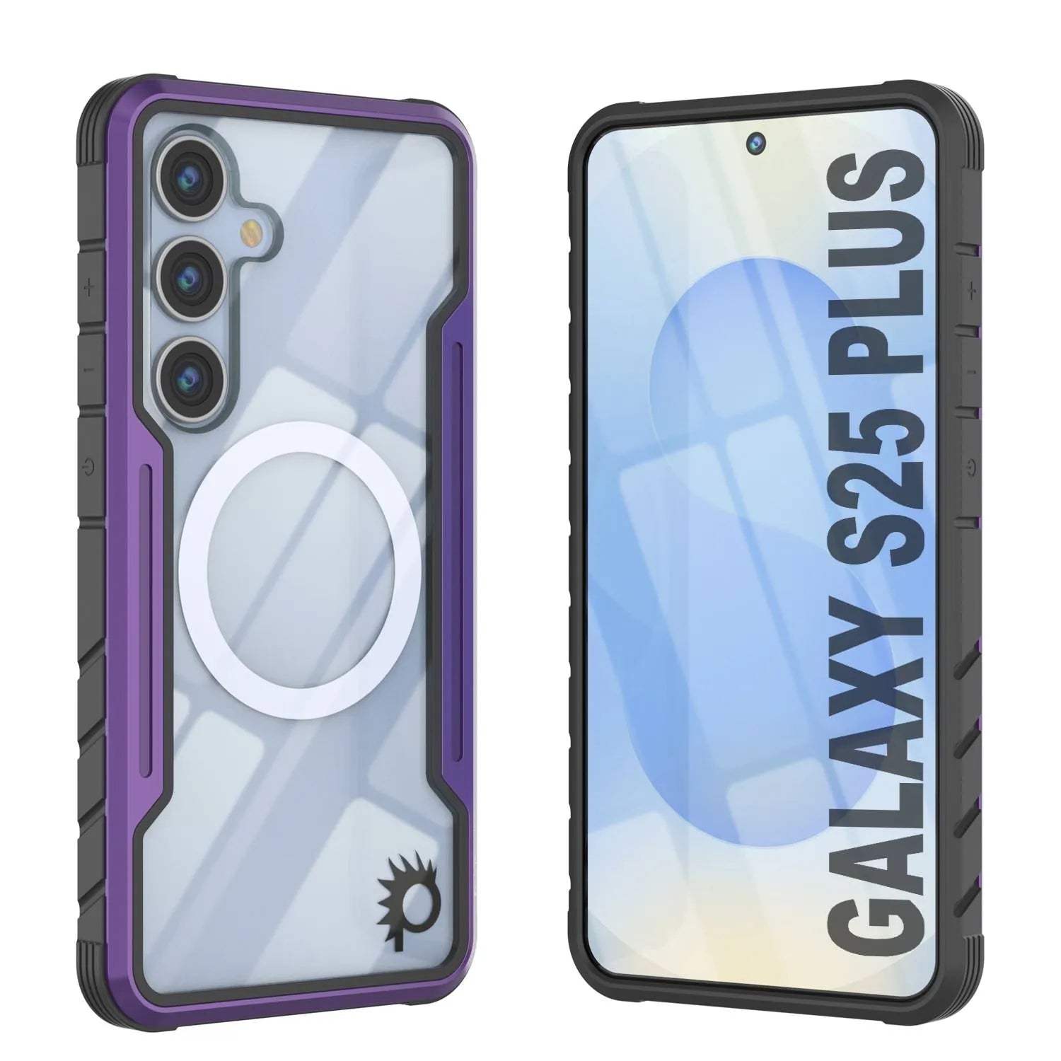 Punkcase S25+ Plus Armor Stealth Case Protective Military Grade Multilayer Cover [Rainbow]