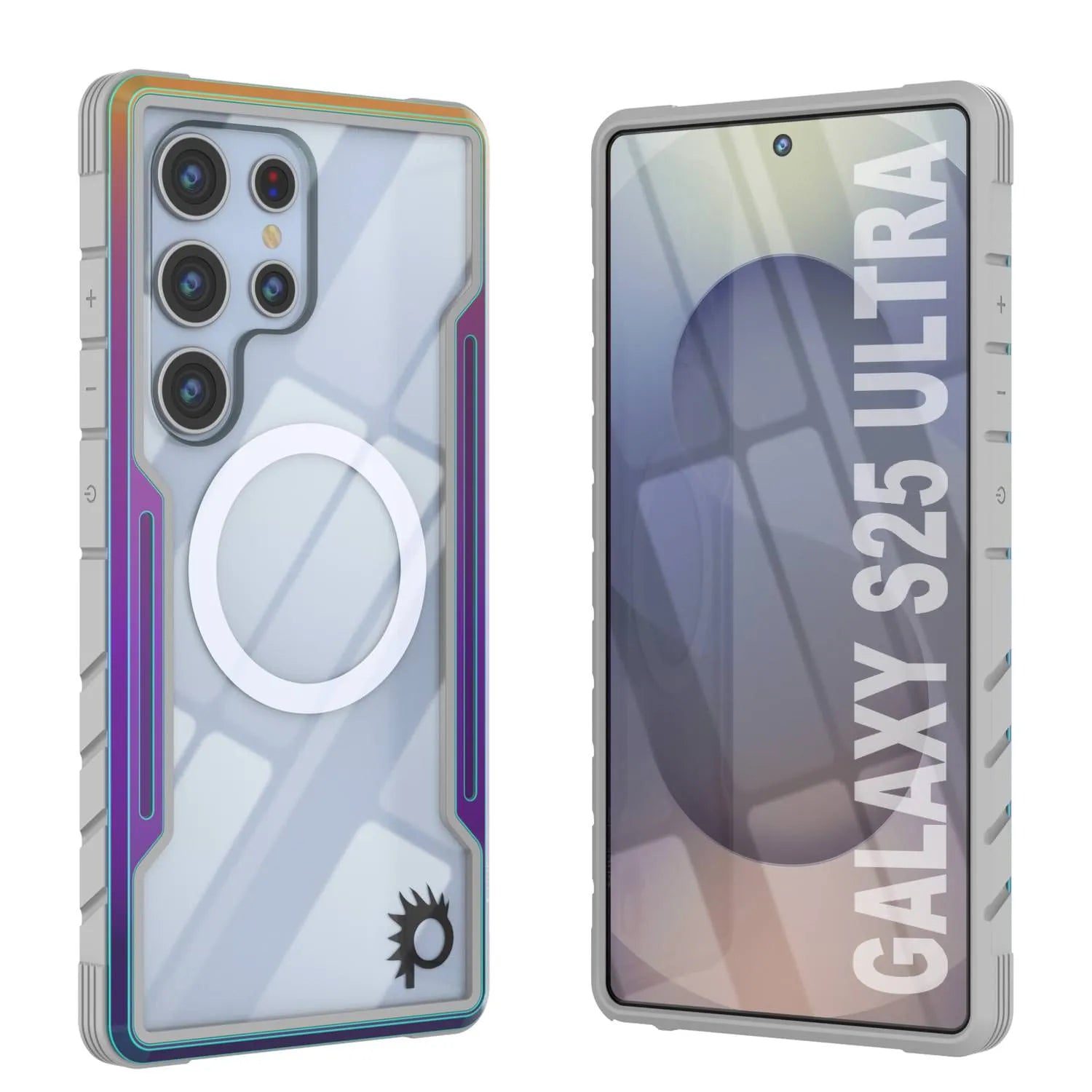 Punkcase S25 Ultra Armor Stealth Case Protective Military Grade Multilayer Cover [Black]