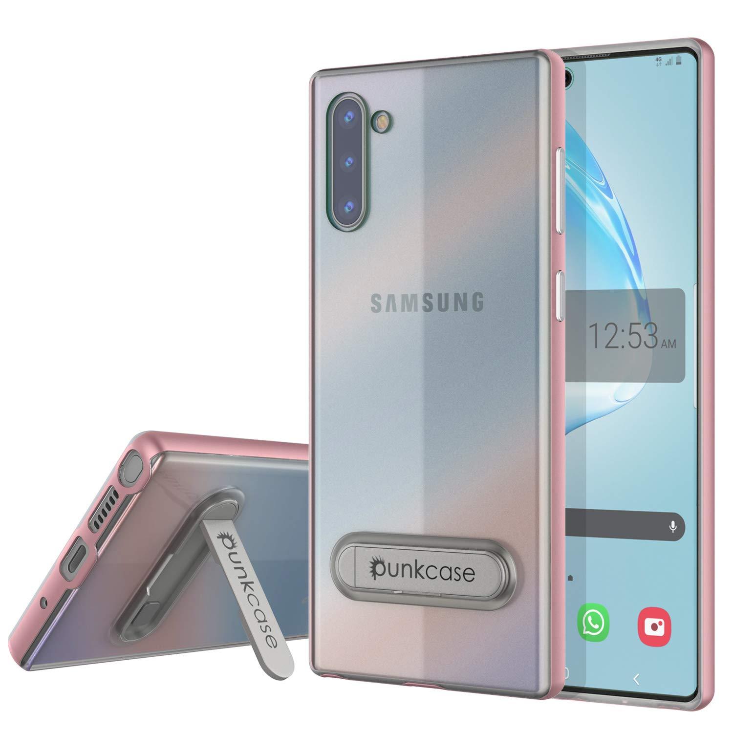 Galaxy Note 10 Lucid 3.0 PunkCase Armor Cover w/Integrated Kickstand and Screen Protector [Black]