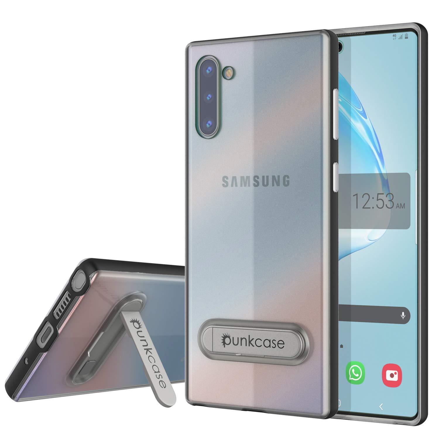 Galaxy Note 10 Lucid 3.0 PunkCase Armor Cover w/Integrated Kickstand and Screen Protector [Silver]
