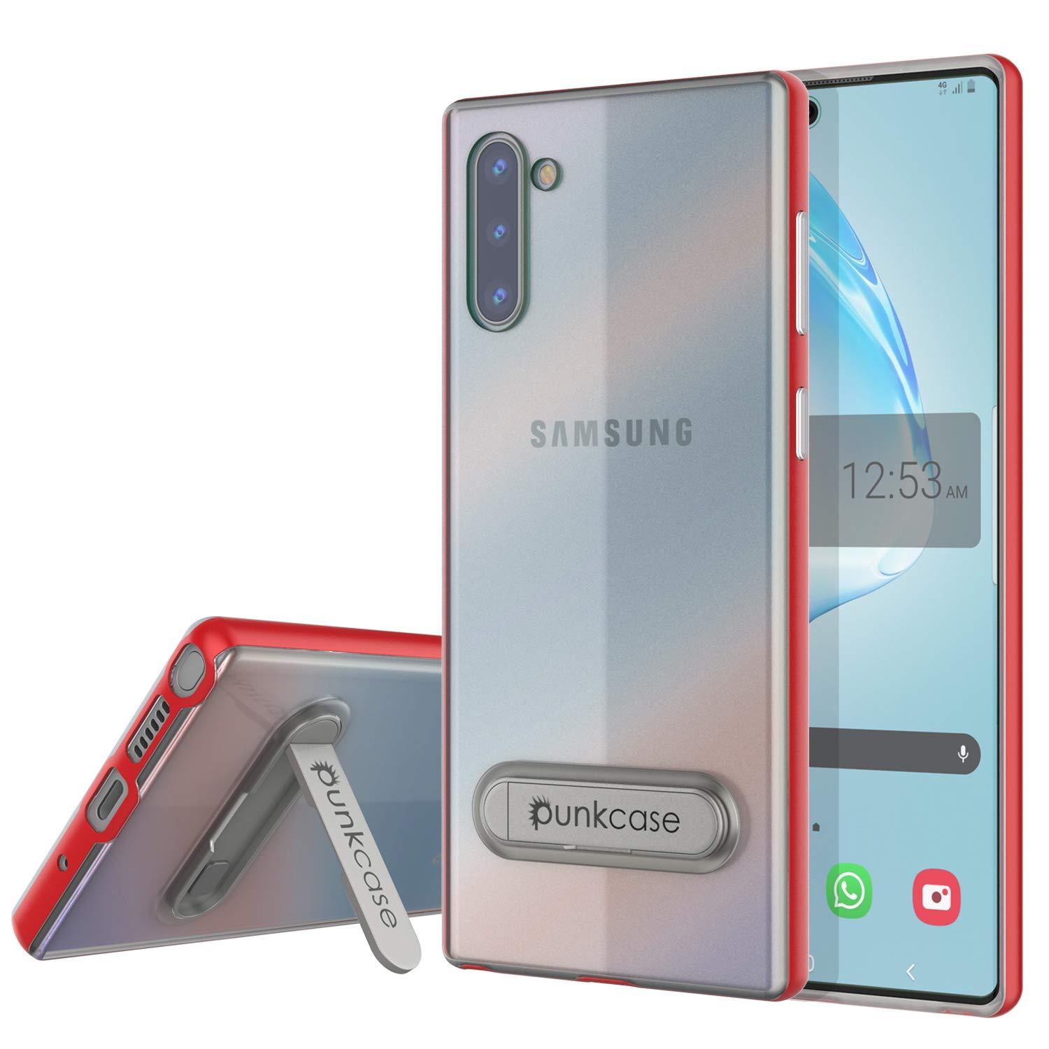 Galaxy Note 10 Lucid 3.0 PunkCase Armor Cover w/Integrated Kickstand and Screen Protector [Black]