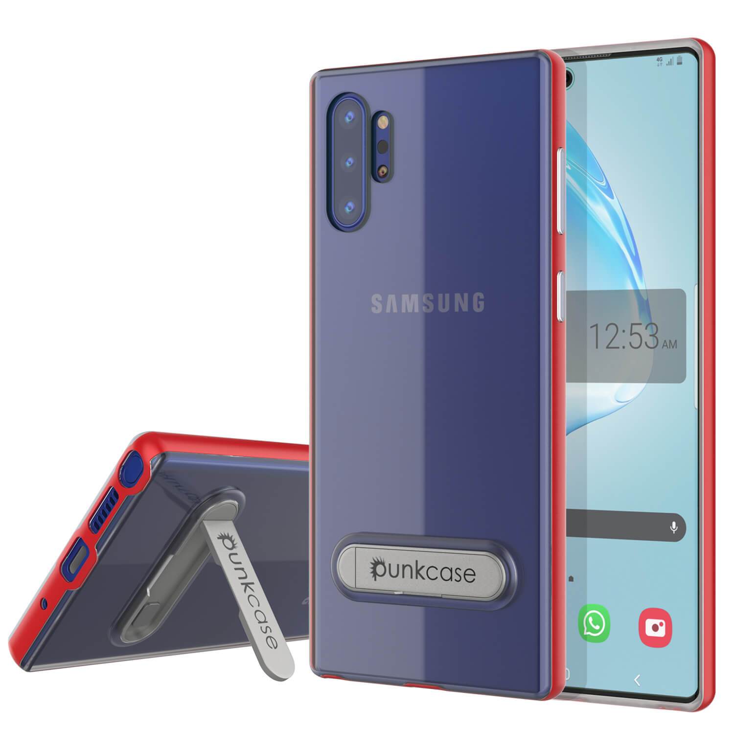 Galaxy Note 10+ Plus Lucid 3.0 PunkCase Armor Cover w/Integrated Kickstand and Screen Protector [Gold]