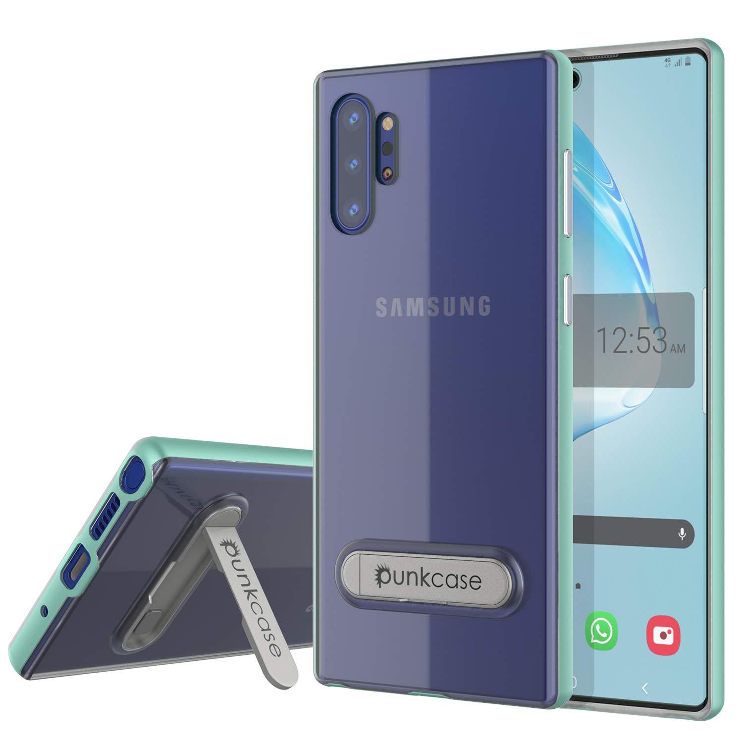 Galaxy Note 10+ Plus Lucid 3.0 PunkCase Armor Cover w/Integrated Kickstand and Screen Protector [Gold]