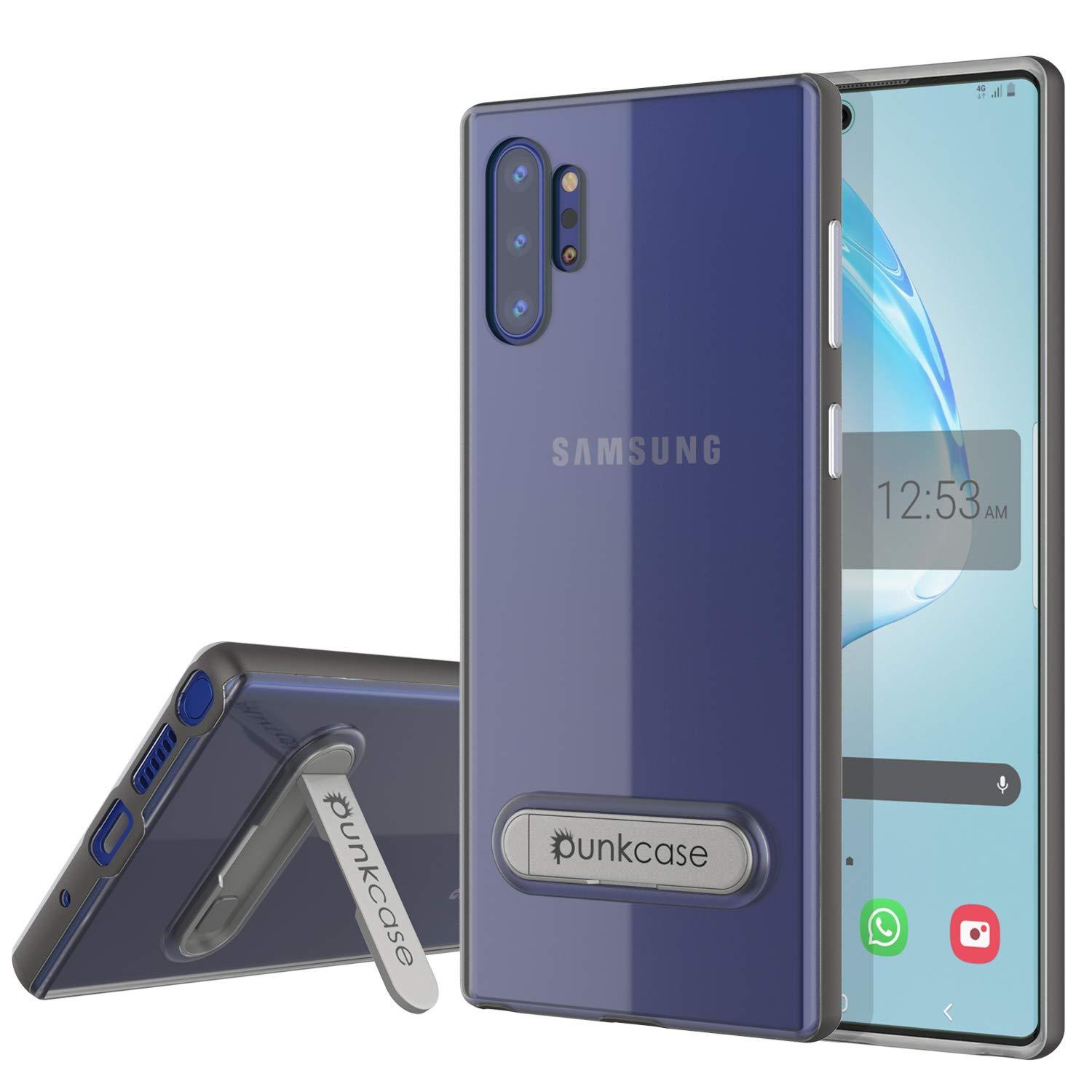 Galaxy Note 10+ Plus Lucid 3.0 PunkCase Armor Cover w/Integrated Kickstand and Screen Protector [Gold]