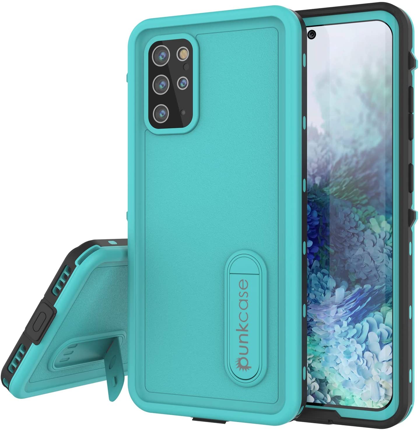 Galaxy S20+ Plus Waterproof Case, Punkcase [KickStud Series] Armor Cover [Purple]