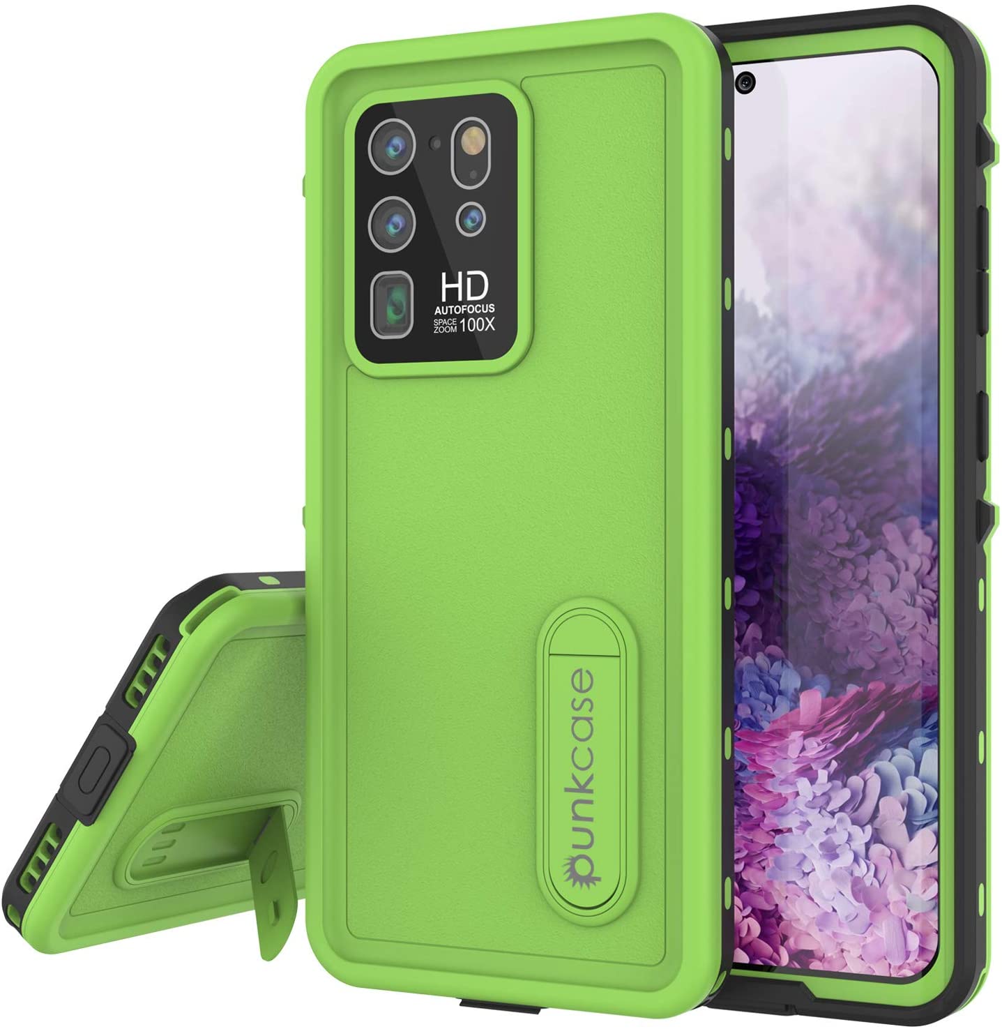 Galaxy S20 Ultra Waterproof Case, Punkcase [KickStud Series] Armor Cover [White]