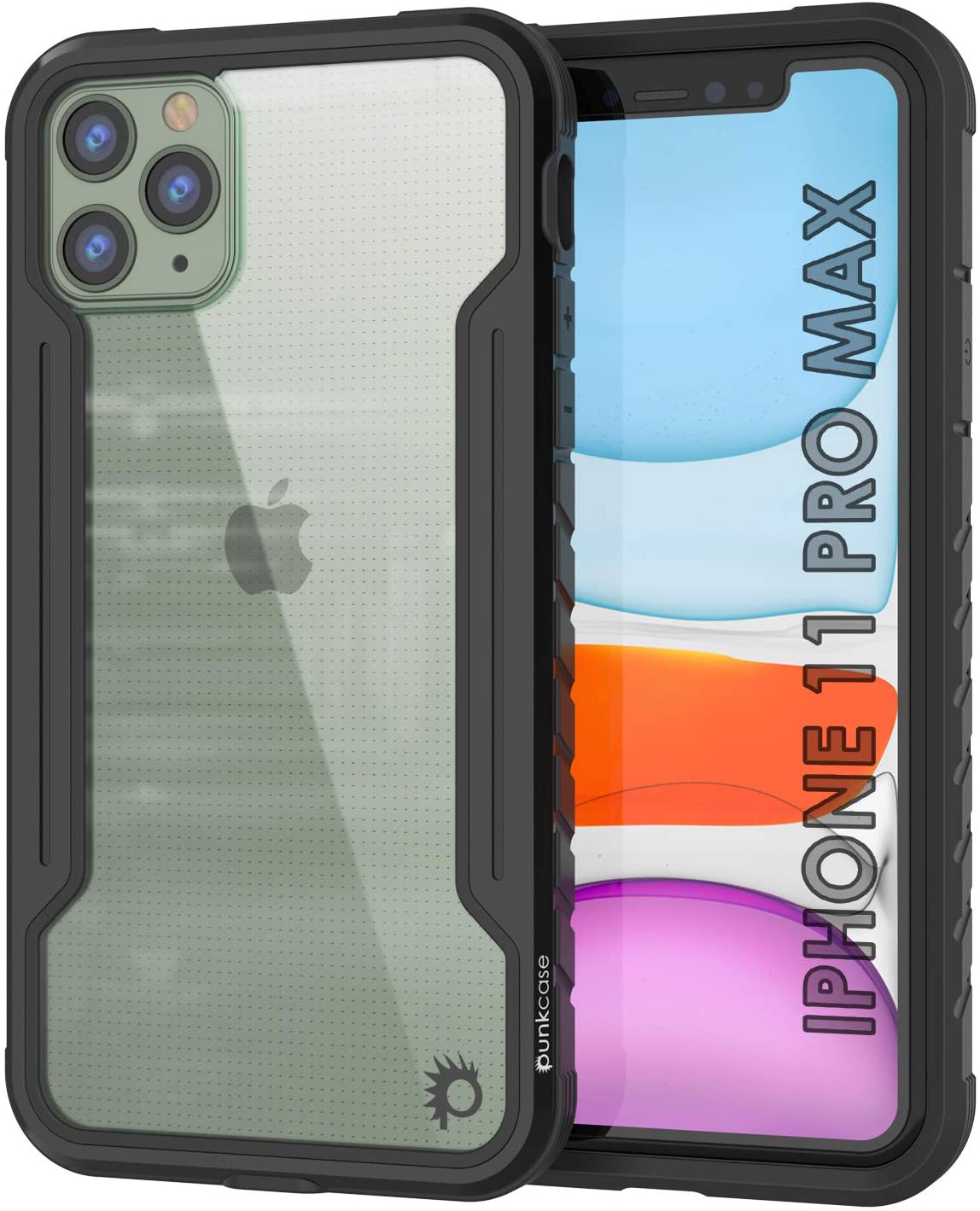 Punkcase iPhone 11 Pro Max ravenger Case Protective Military Grade Multilayer Cover [Rose-Gold]