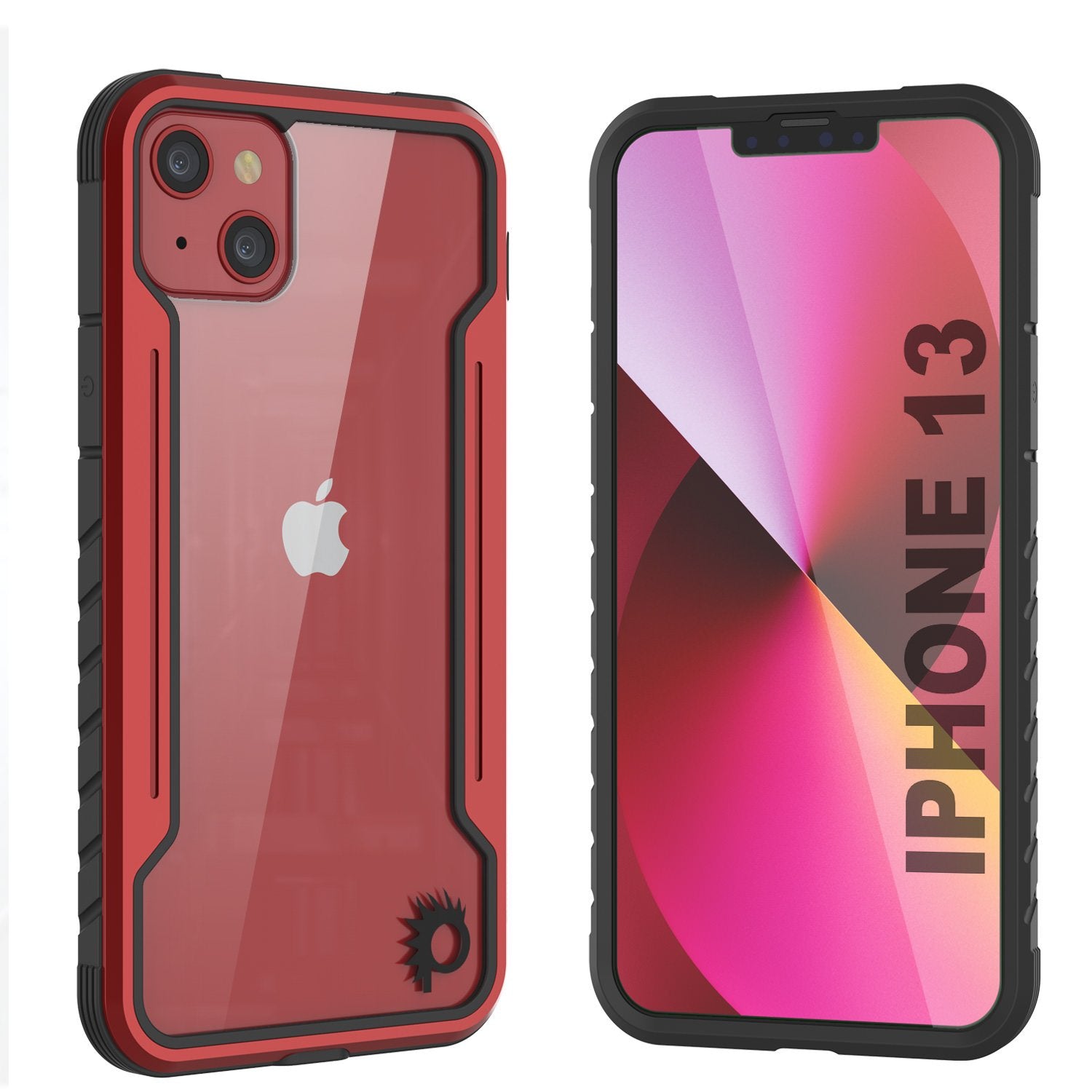 Punkcase iPhone 14 Ravenger MAG Defense Case Protective Military Grade Multilayer Cover [Rose-Gold]