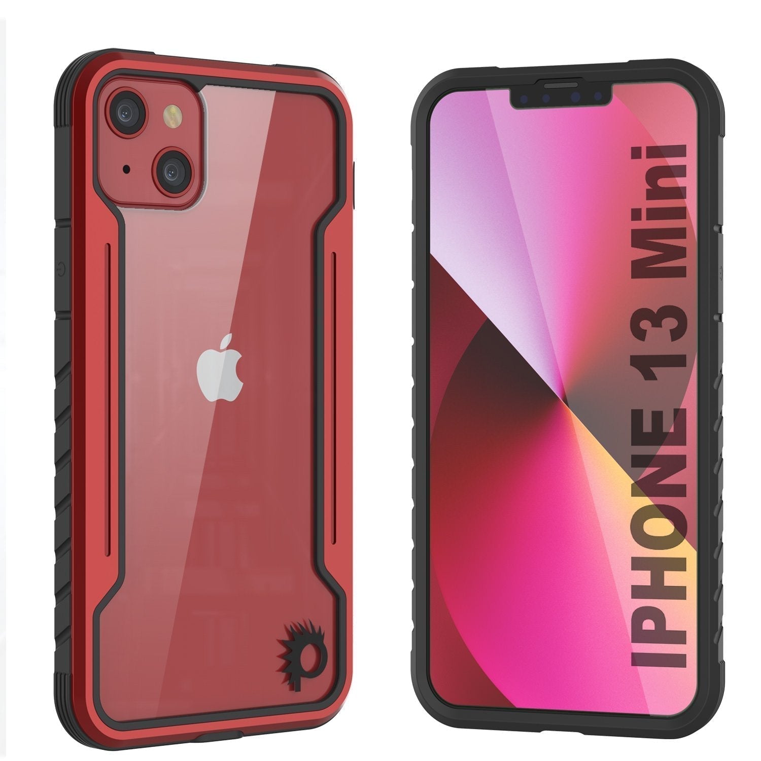 Punkcase iPhone 14 Plus Ravenger MAG Defense Case Protective Military Grade Multilayer Cover [Grey-Black]