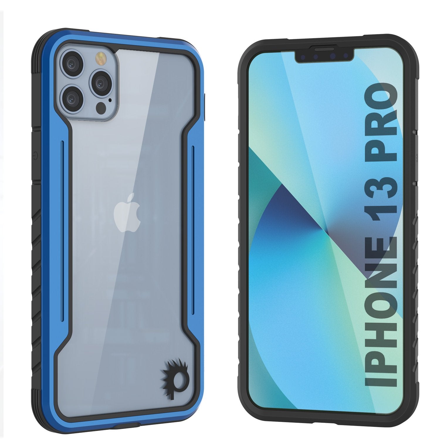 Punkcase iPhone 14 Pro Ravenger MAG Defense Case Protective Military Grade Multilayer Cover [Grey-Black]