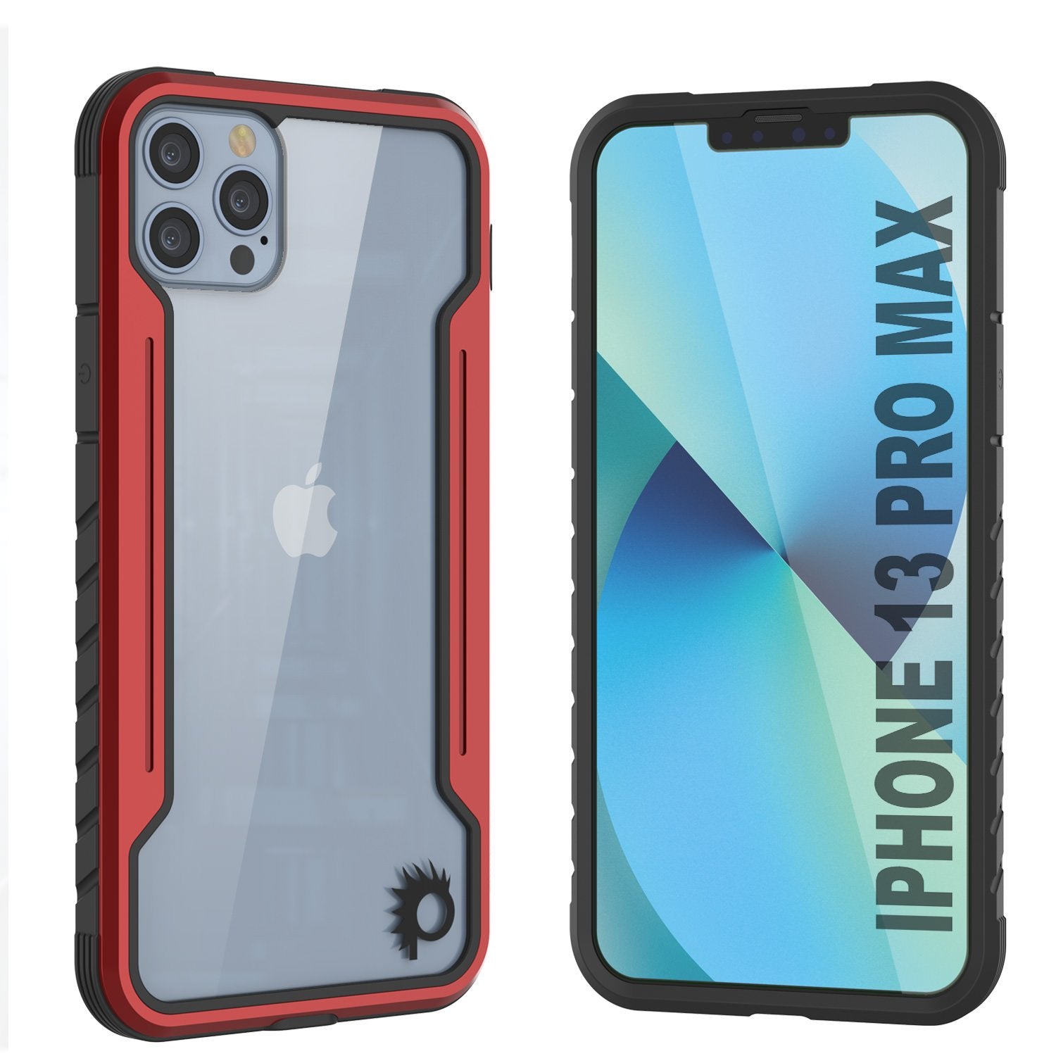 Punkcase iPhone 14 Pro Max Ravenger MAG Defense Case Protective Military Grade Multilayer Cover [Grey]
