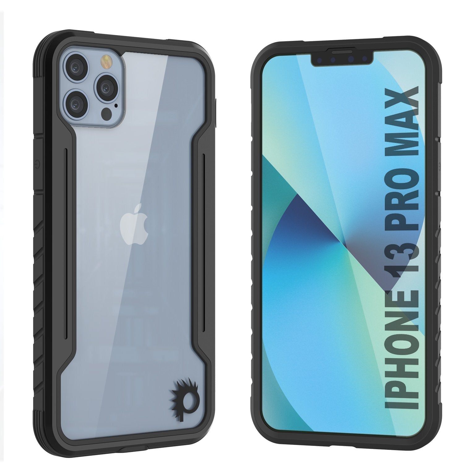 Punkcase iPhone 13 Pro Max ravenger Case Protective Military Grade Multilayer Cover [Rainbow]