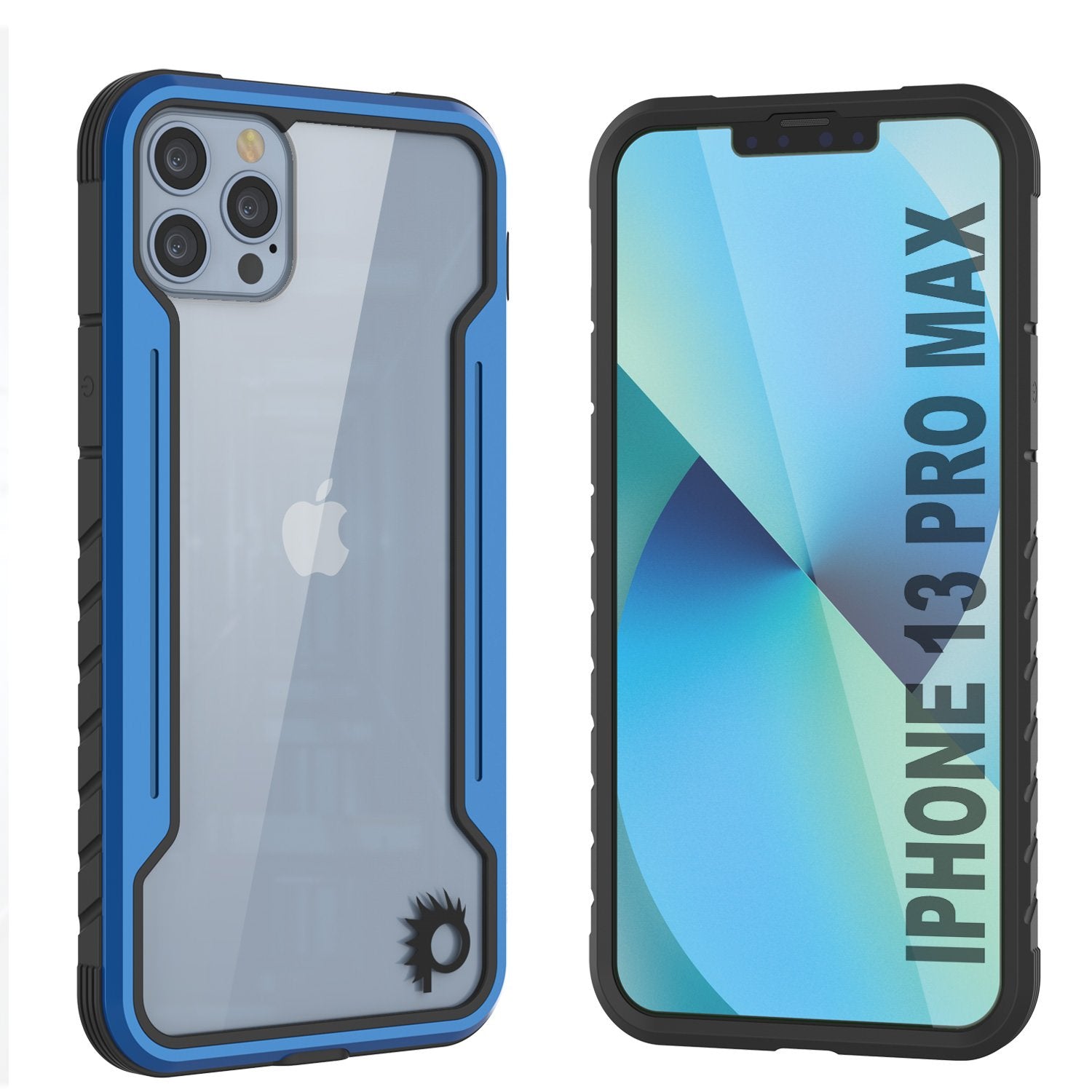 Punkcase iPhone 14 Pro Max Ravenger MAG Defense Case Protective Military Grade Multilayer Cover [Grey]