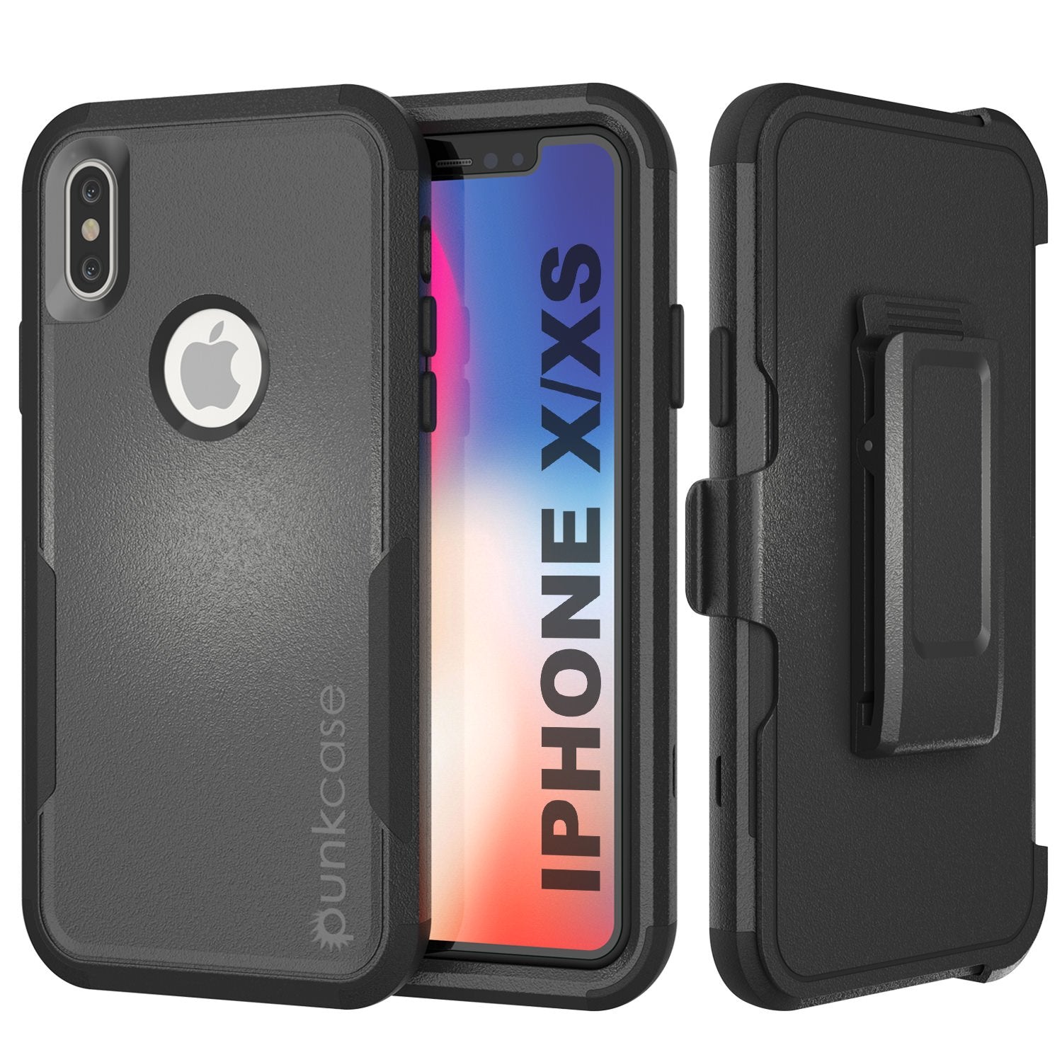 Punkcase for iPhone X Belt Clip Multilayer Holster Case [Patron Series] [Mint]