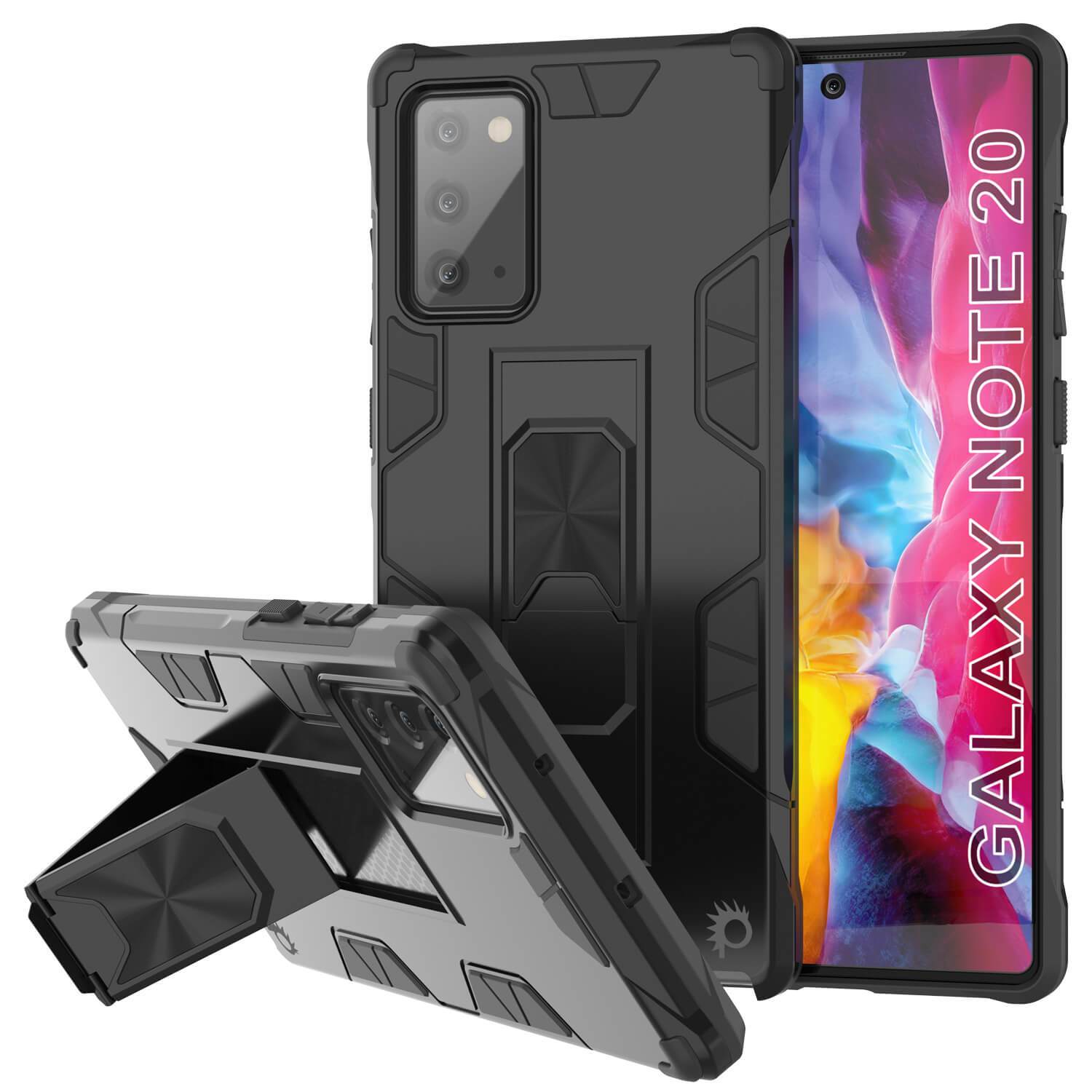 Punkcase Note 20 Case [ArmorShield Series] Military Style Protective Dual Layer Case Red