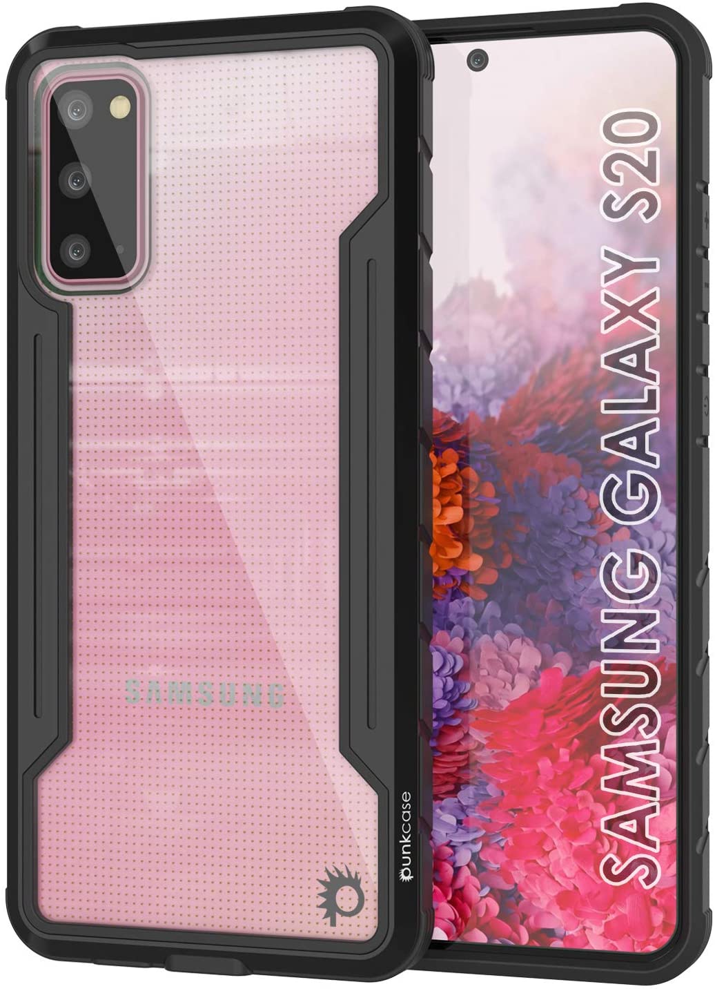 Punkcase S20 ravenger Case Protective Military Grade Multilayer Cover [Rose-Gold]