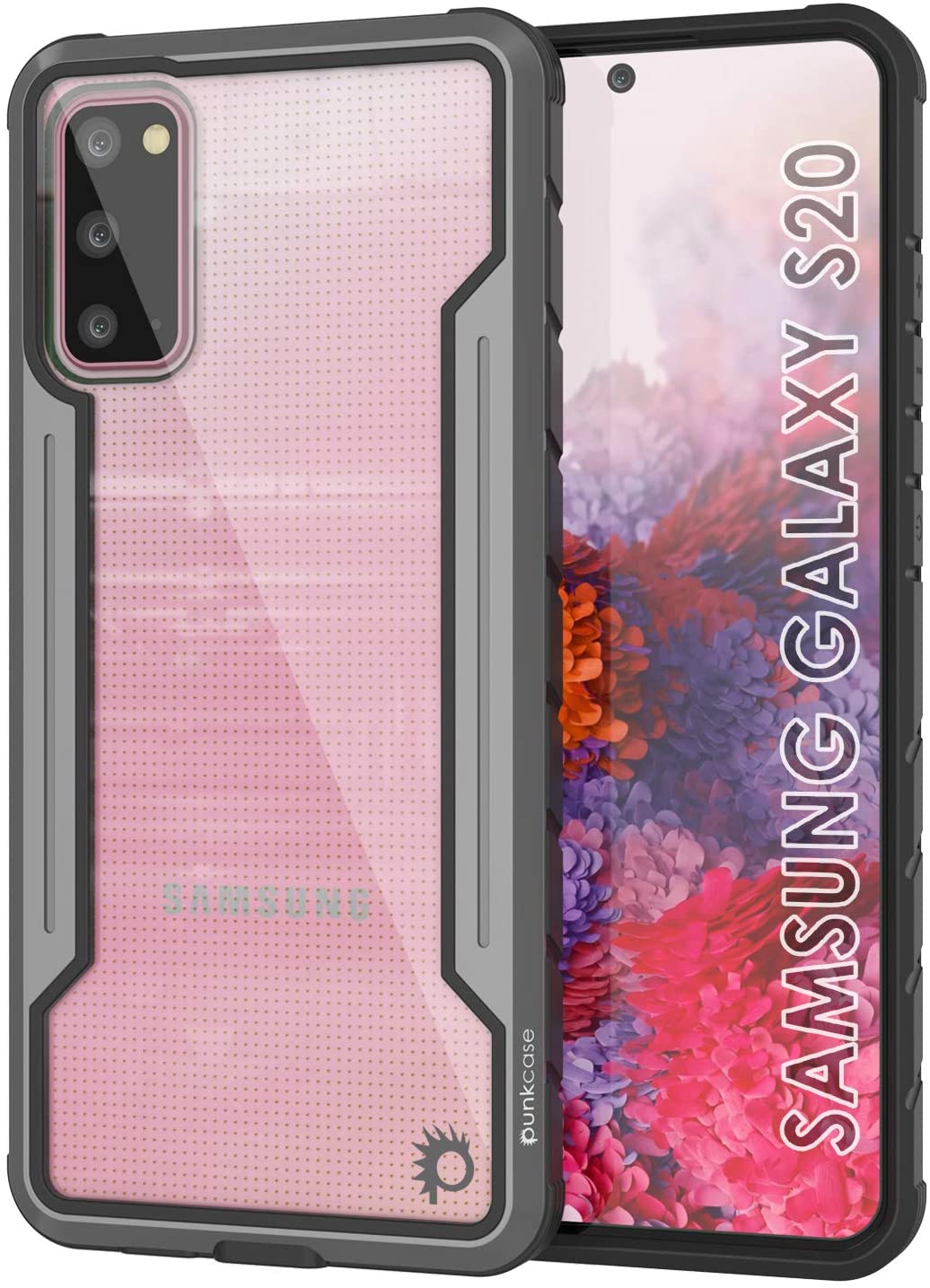 Punkcase S20 ravenger Case Protective Military Grade Multilayer Cover [Rose-Gold]