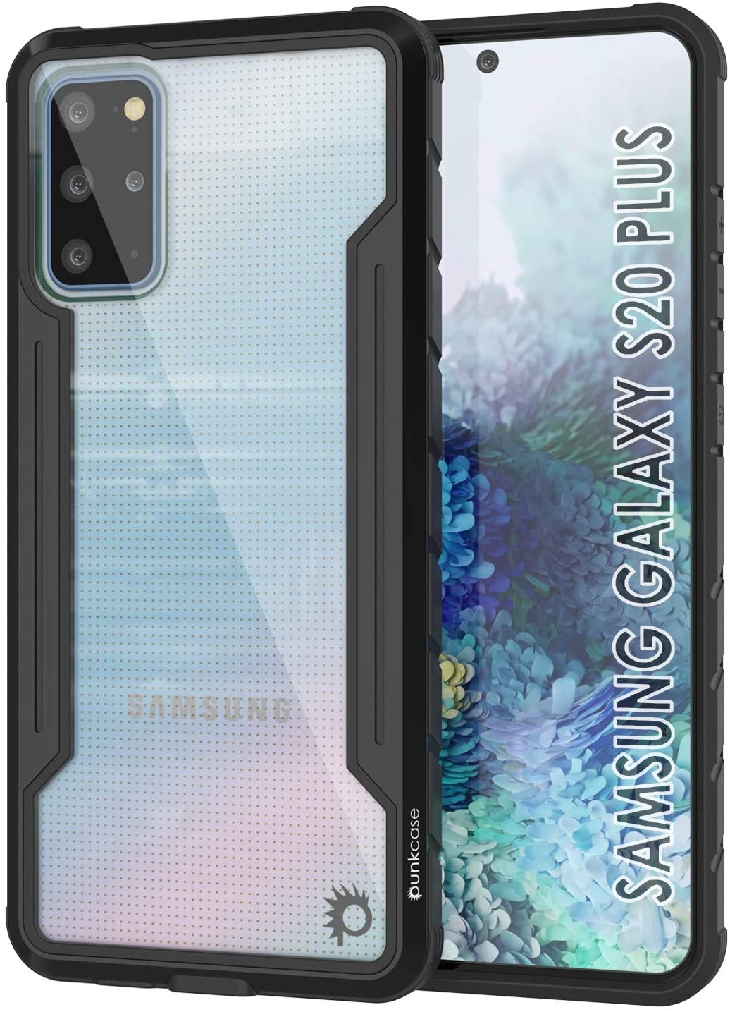 Punkcase S20+ Plus ravenger Case Protective Military Grade Multilayer Cover [Rainbow]