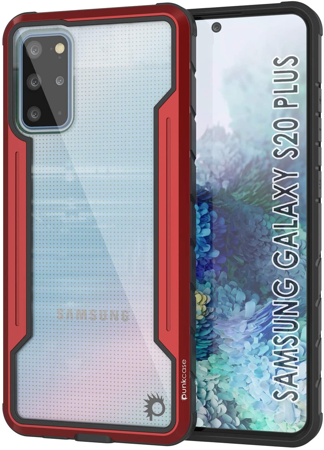 Punkcase S20+ Plus ravenger Case Protective Military Grade Multilayer Cover [Black]