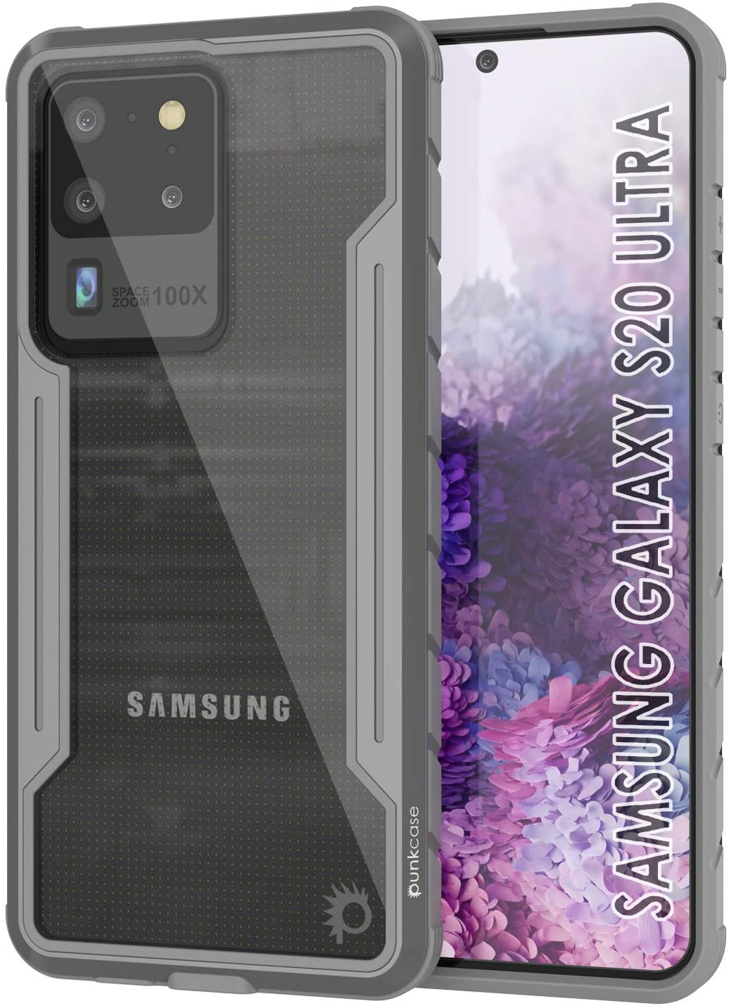 Punkcase S20 Ultra ravenger Case Protective Military Grade Multilayer Cover [Rainbow]