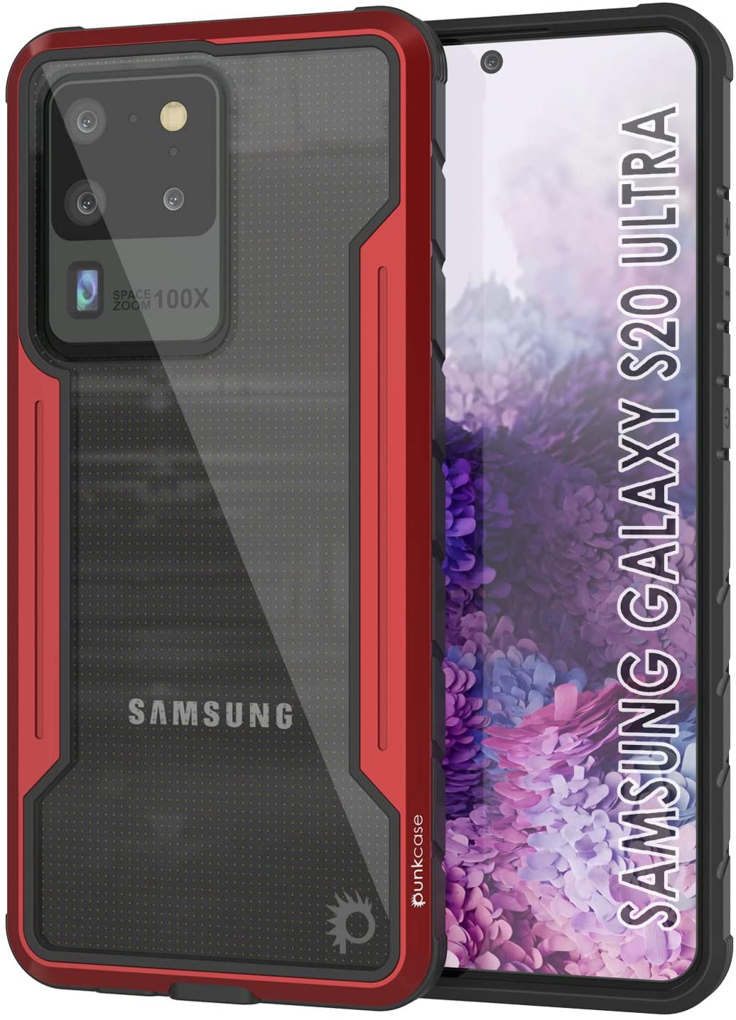 Punkcase S20 Ultra ravenger Case Protective Military Grade Multilayer Cover [Rainbow]