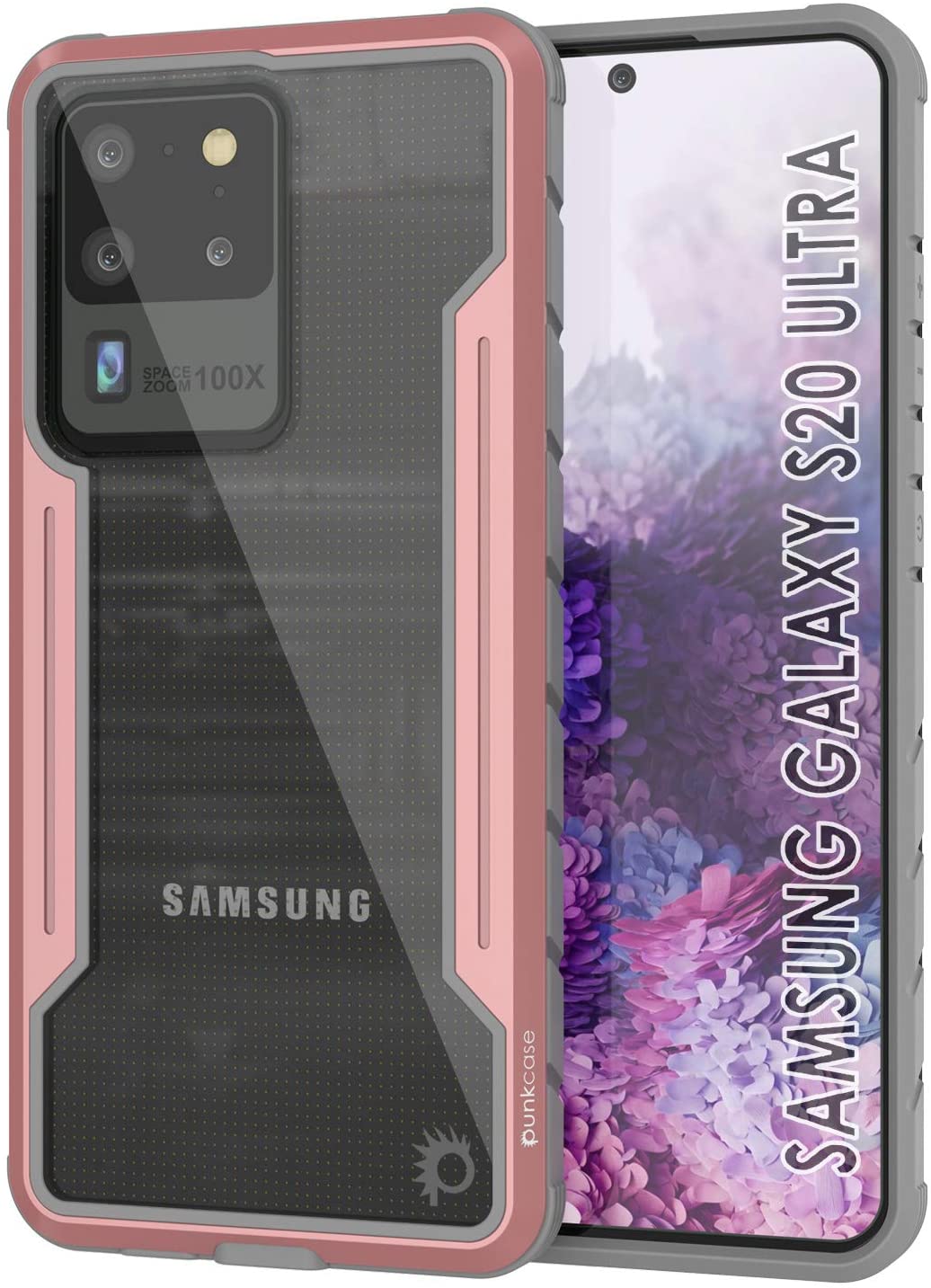 Punkcase S20 Ultra ravenger Case Protective Military Grade Multilayer Cover [Black]