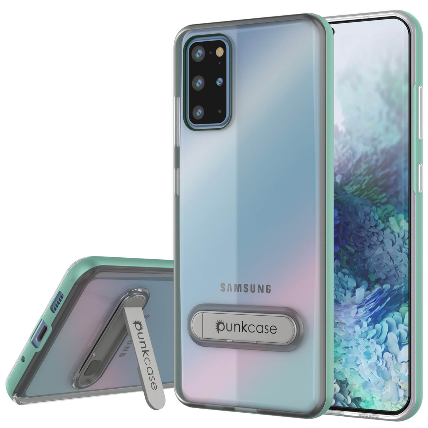 Galaxy S20+ Plus Case, PUNKcase [LUCID 3.0 Series] [Slim Fit] Armor Cover w/ Integrated Screen Protector [Grey]