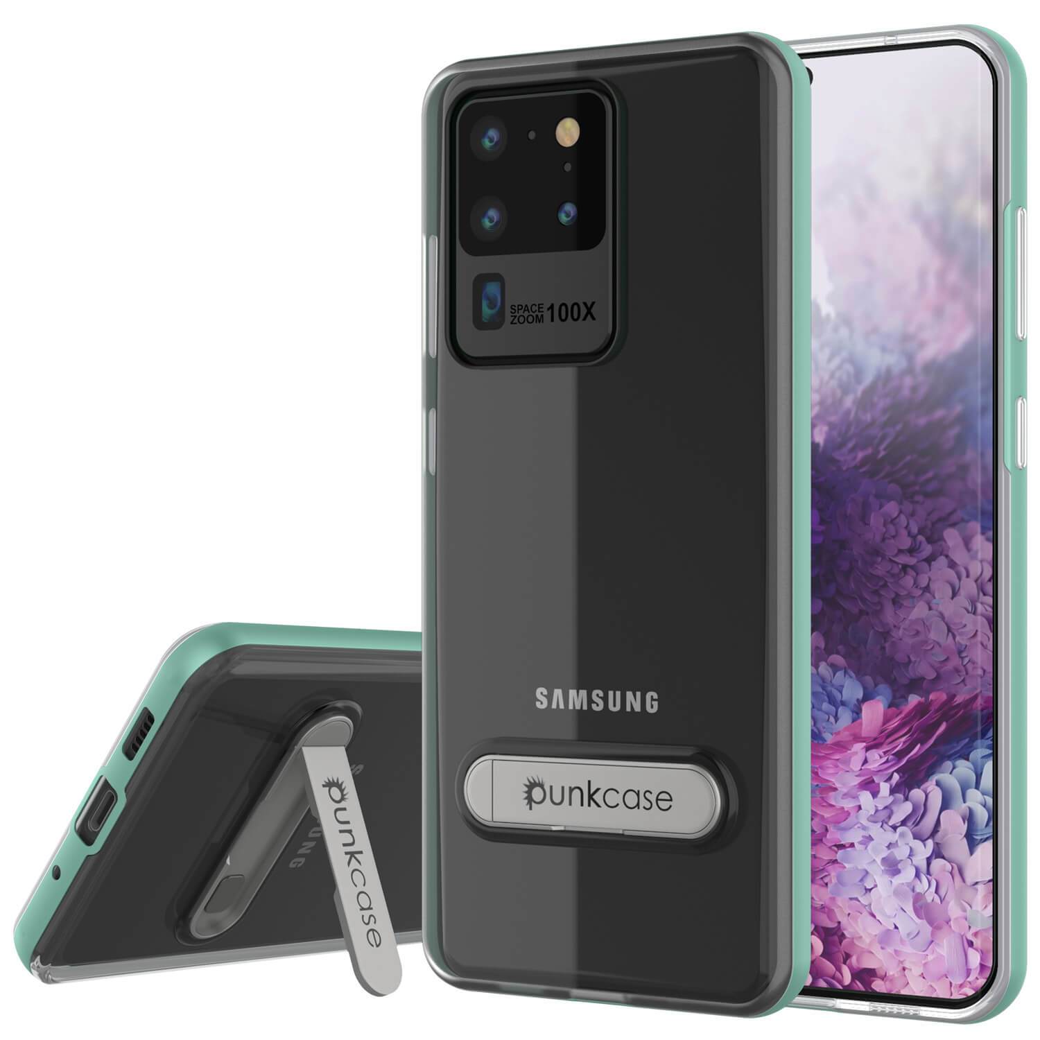 Galaxy S20 Ultra Case, PUNKcase [LUCID 3.0 Series] [Slim Fit] Armor Cover w/ Integrated Screen Protector [Blue]