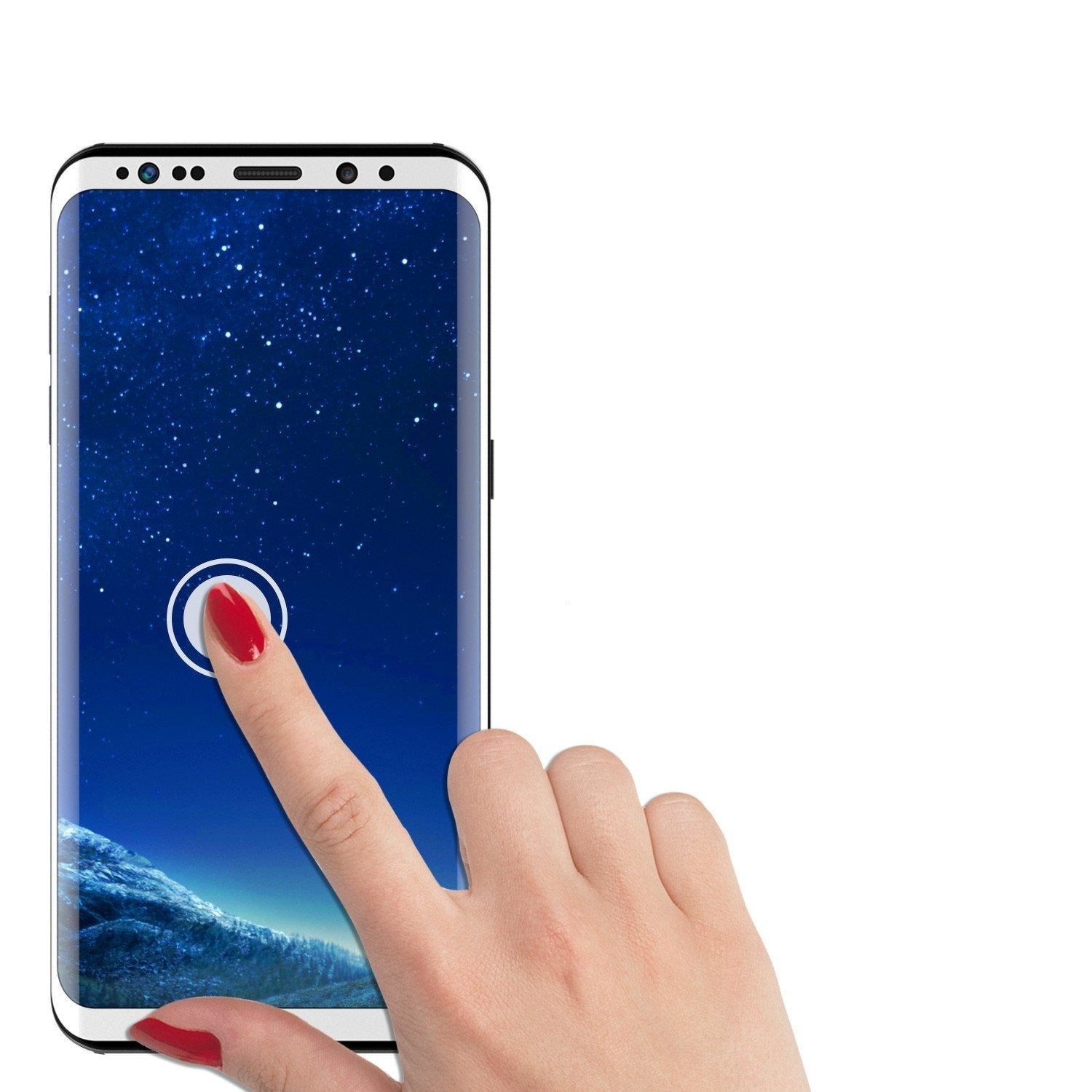 Galaxy S8+ Plus  Clear Punkcase Glass SHIELD Tempered Glass Screen Protector 0.33mm Thick 9H Glass