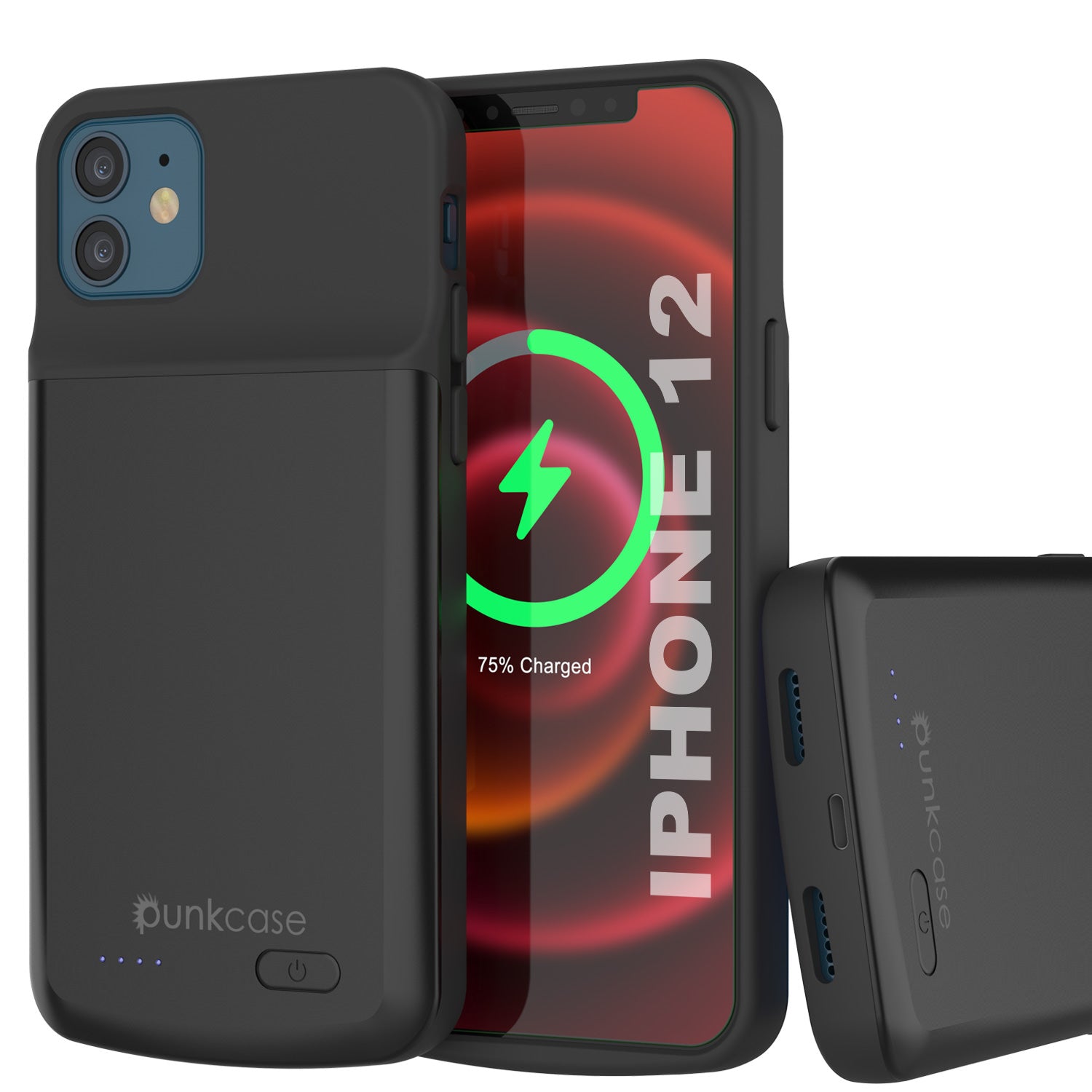 iPhone 12 Battery Case, PunkJuice 4800mAH Fast Charging Power Bank W/ –  PunkCase® NZ