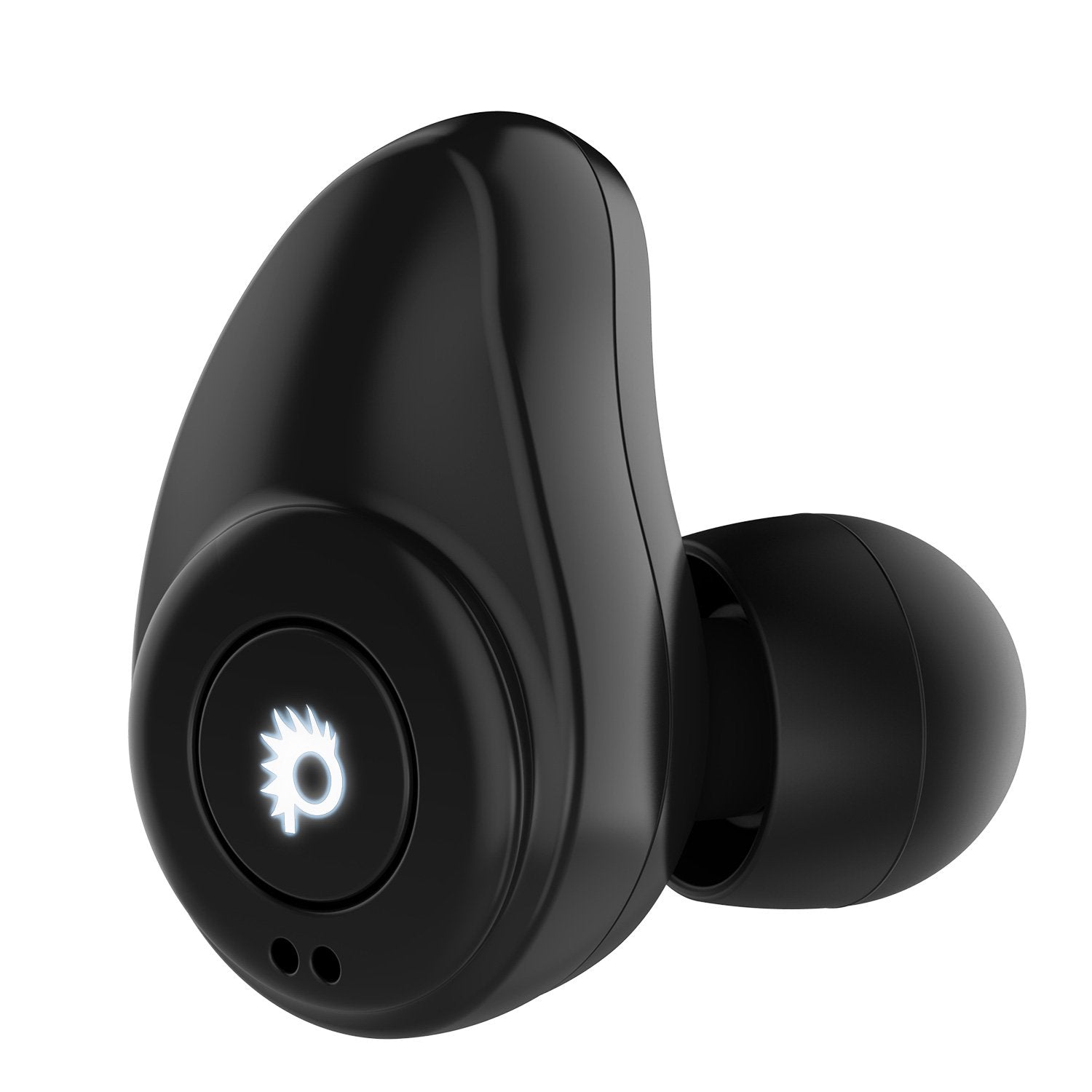 PunkBuds True Wireless Earbuds, Mini Bluetooth Headphones W/ Charging Case & Built-In Noise Cancelling Mic. [Black] - PunkCase NZ