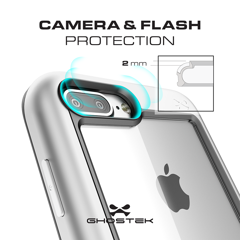 iPhone 8+ Plus Case, Ghostek® Atomic Slim Series  for  iPhone 8+ Plus Rugged Heavy Duty Case[PINK] - PunkCase NZ