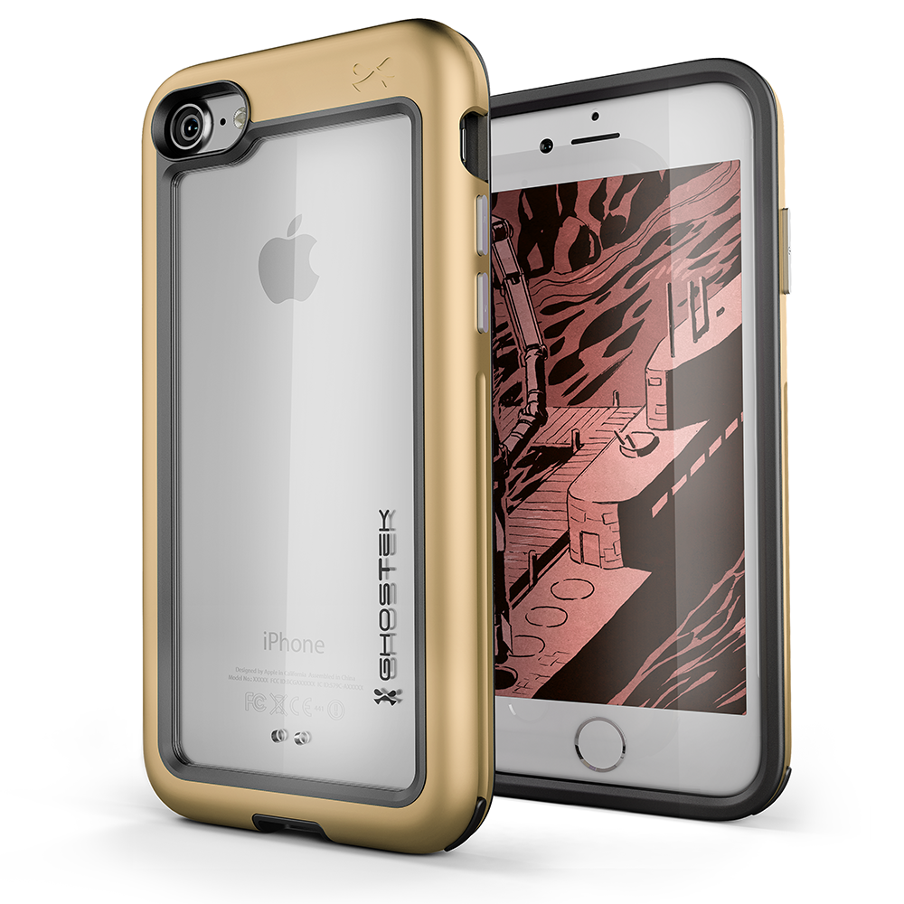 iPhone 8 Case, Ghostek®  Atomic Slim Series  for iPhone 8 Rugged Heavy Duty Case [GOLD]