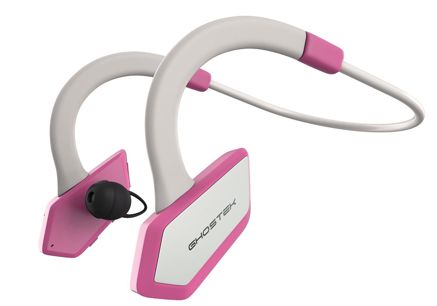 Headphones Bluetooth, Ghostek Earblades Pink Sweatproof Bluetooth 4.1 Headphones Water Resistant