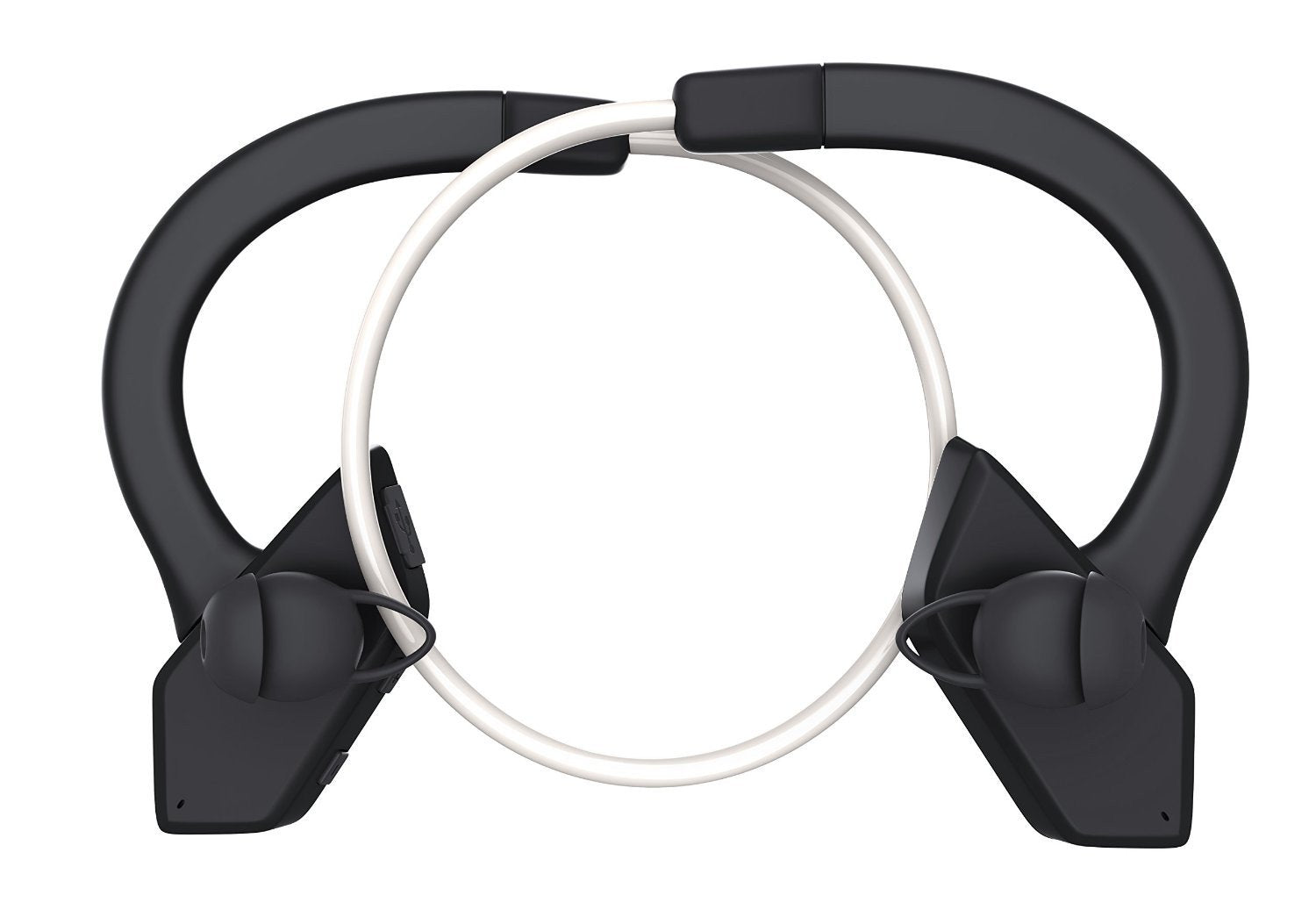 Headphones Bluetooth Ghostek Earblades White/Black Sweatproof Bluetooth4.1 Headphones WaterResistant - PunkCase NZ