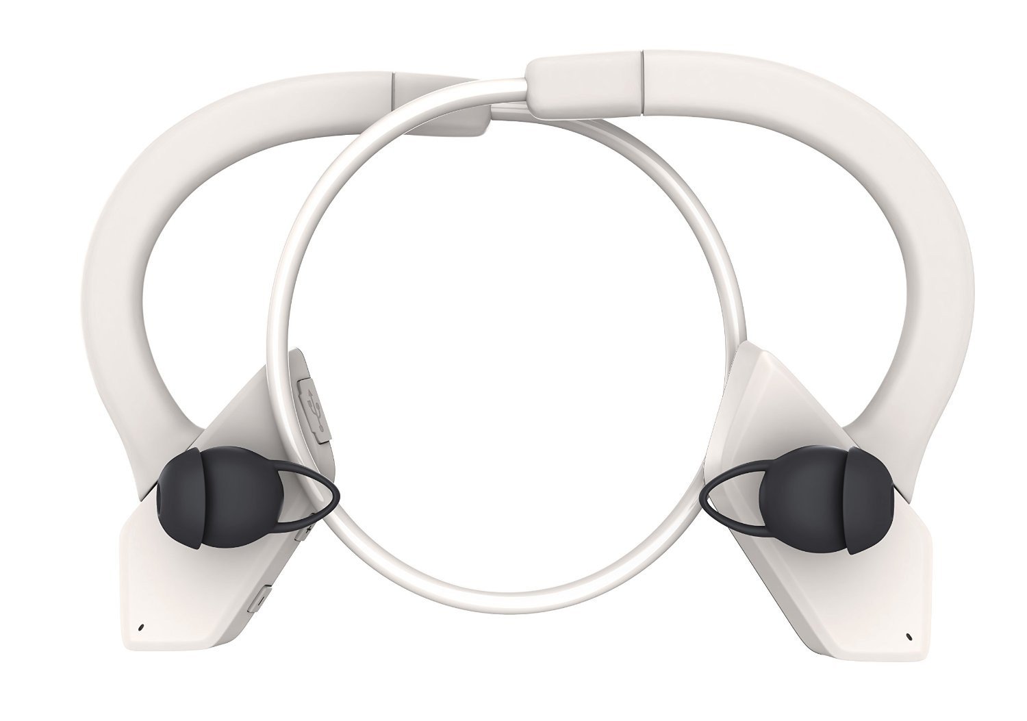 Headphones Bluetooth, Ghostek Earblades White Sweatproof Bluetooth 4.1 Headphones Water Resistant - PunkCase NZ
