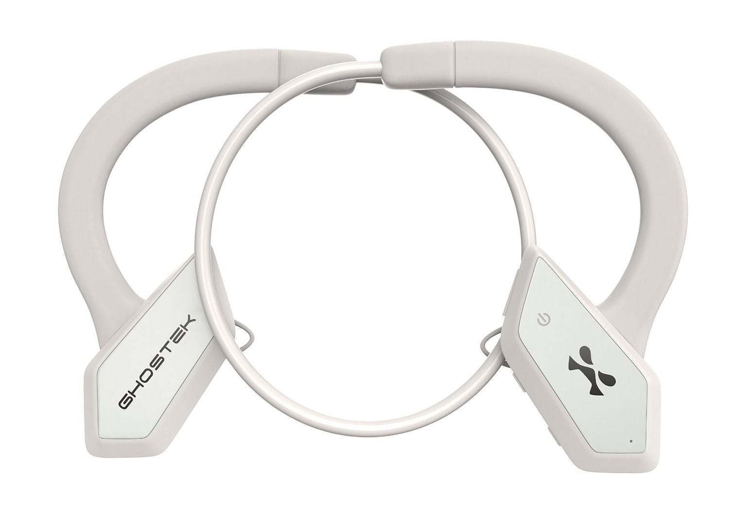 Headphones Bluetooth, Ghostek Earblades White Sweatproof Bluetooth 4.1 Headphones Water Resistant - PunkCase NZ