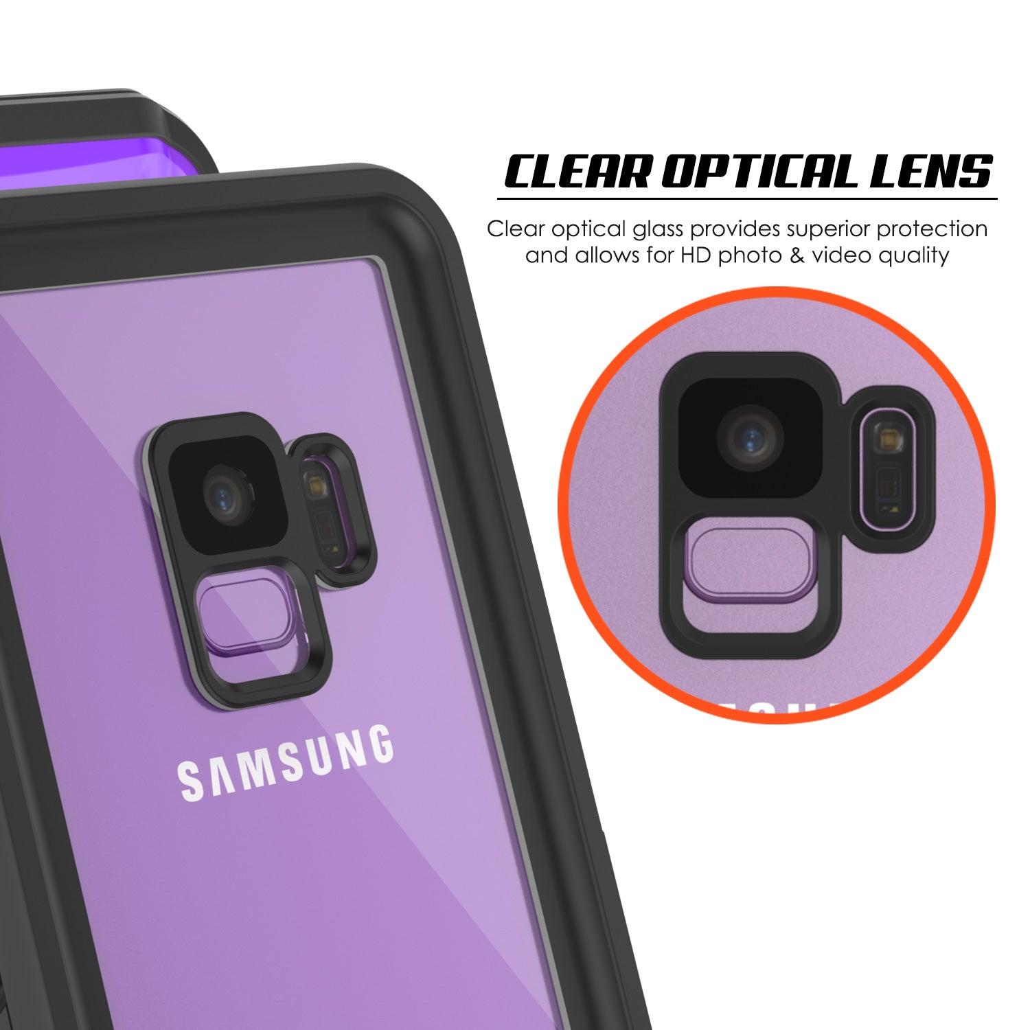 Galaxy S9 PLUS Waterproof Case, Punkcase [Extreme Series] [Slim Fit] [IP68 Certified] [Shockproof] [Snowproof] [Dirproof] Armor Cover W/ Built In Screen Protector for Samsung Galaxy S9+ [Purple] - PunkCase NZ