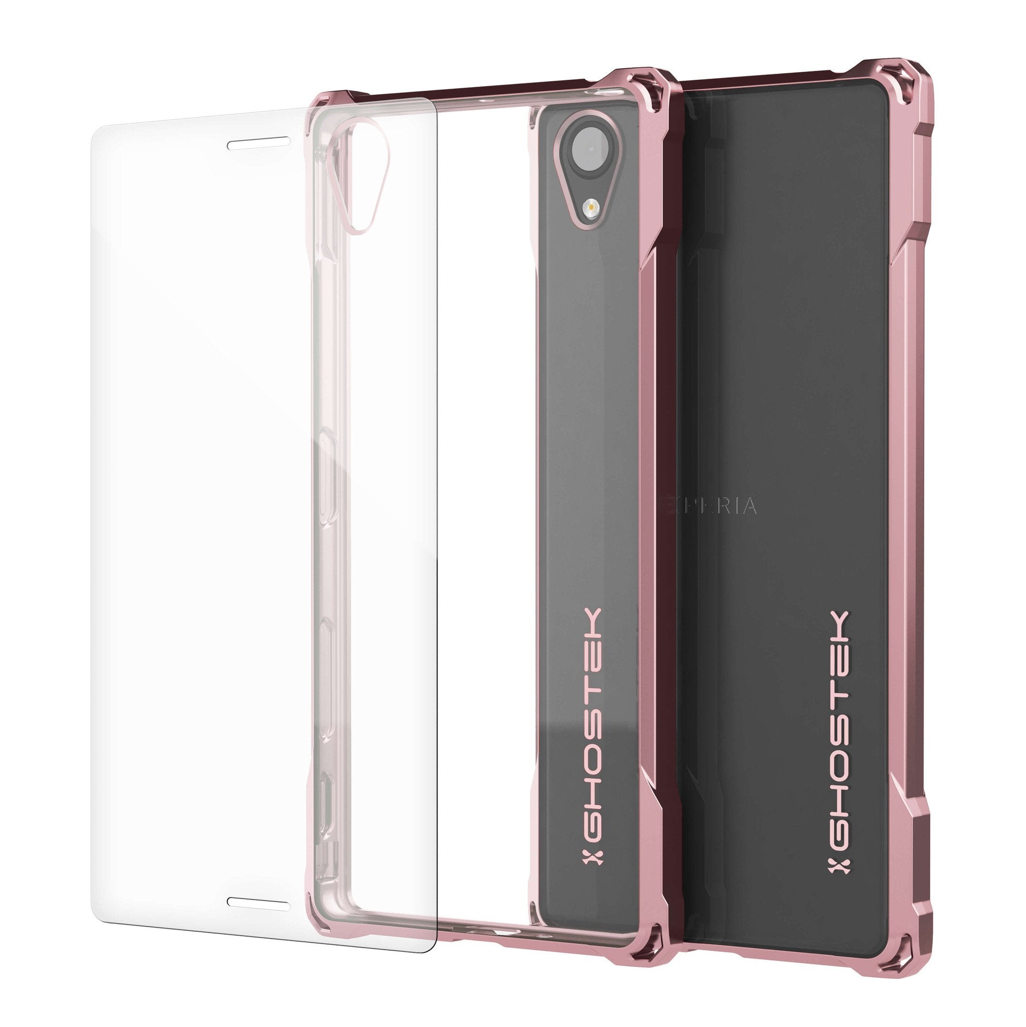 Xperia X Case, Ghostek® Covert Peach Seriesr | Clear TPU | Warranty | Screen Protector | Ultra Fit