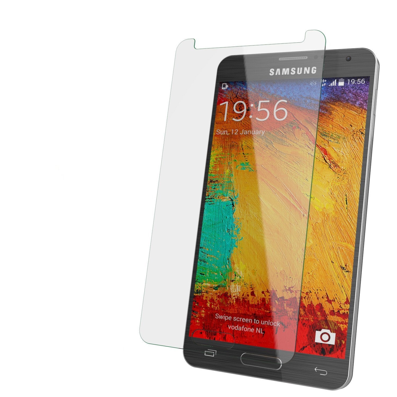 Galaxy Note 3 Punkcase Glass SHIELD Samsung Tempered Glass Screen Protector 0.33mm Thick 9H Glass - PunkCase NZ