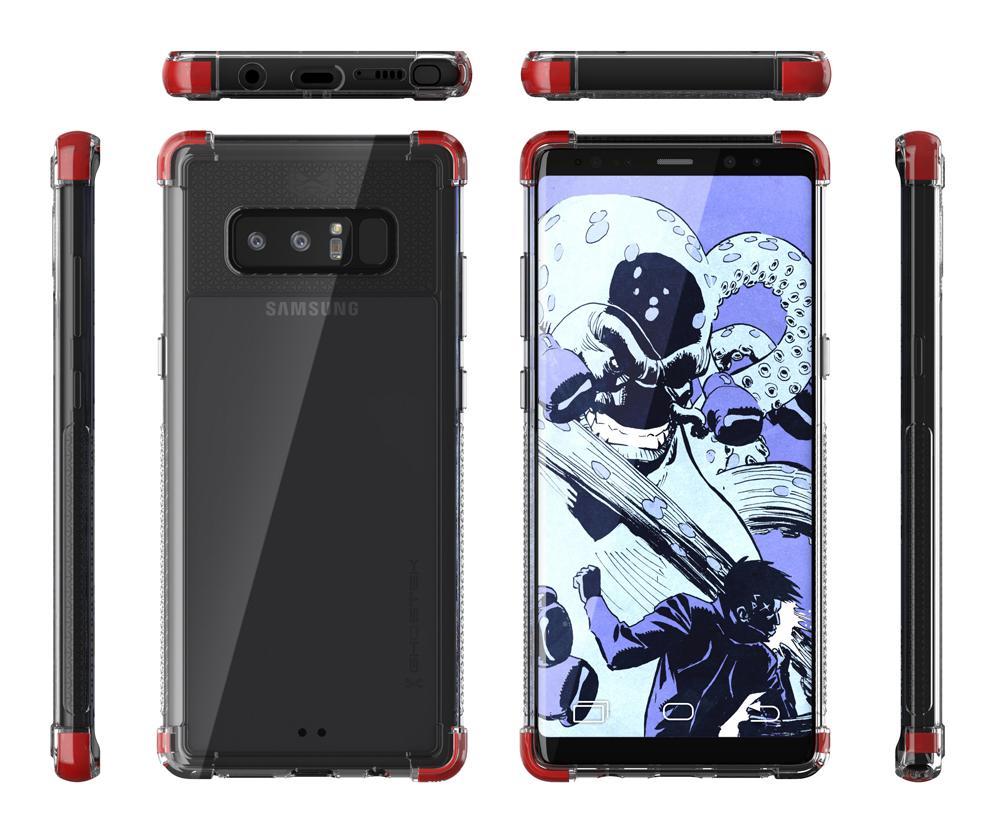 Galaxy Note 8 Case, Ghostek Covert 2 Series for Galaxy Note 8 Protective Case  [RED] - PunkCase NZ