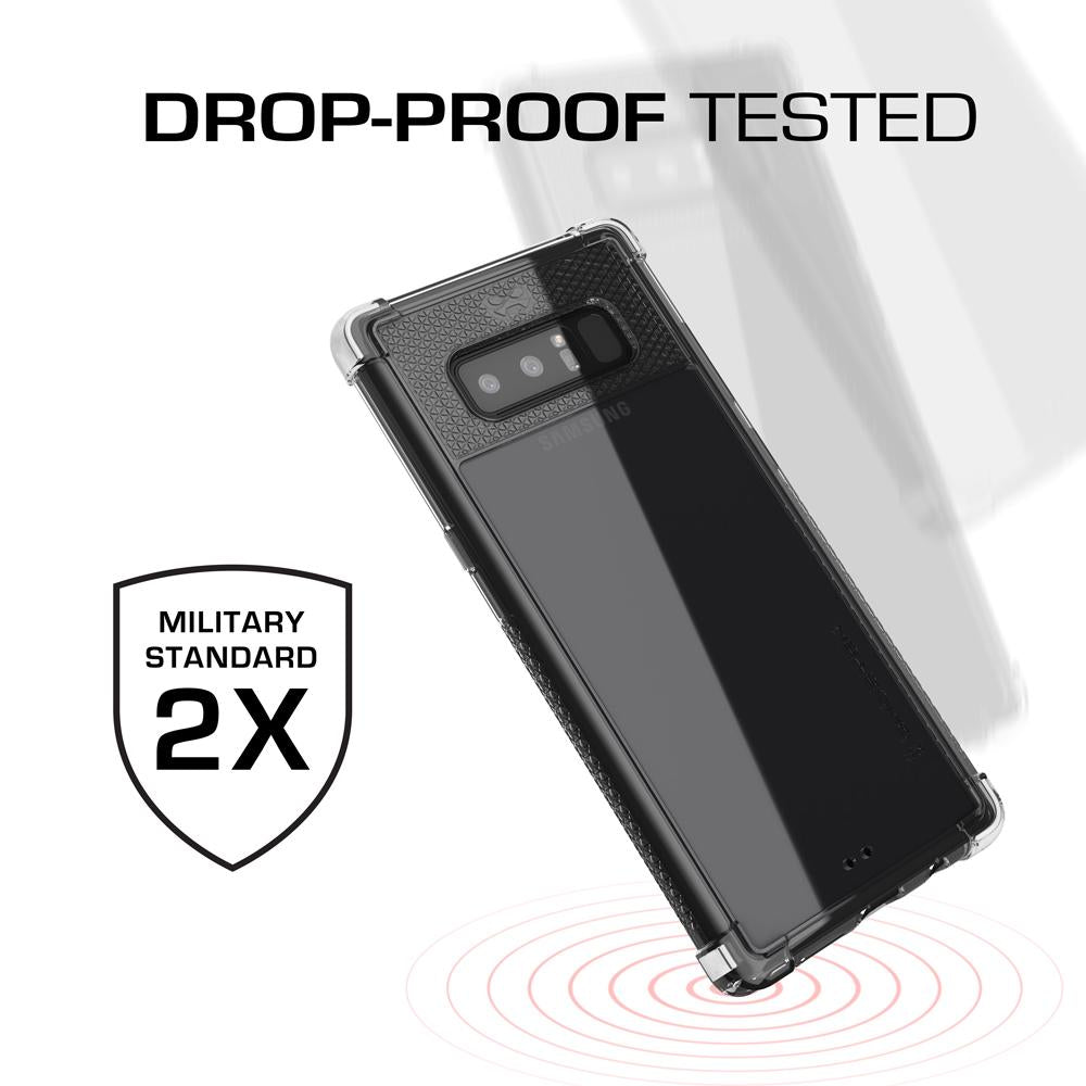 Galaxy Note 8 Case,Ghostek Covert 2 Ultra Fit Case for Samsung Galaxy Note 8 Military Grade Tested | WHITE - PunkCase NZ