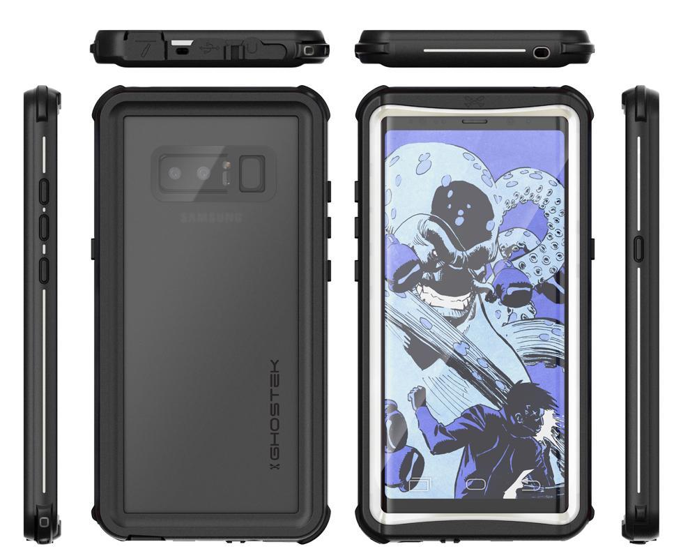 Galaxy Note 8, Ghostek Nautical Series  for Galaxy Note 8 Rugged Waterproof Case | WHITE - PunkCase NZ