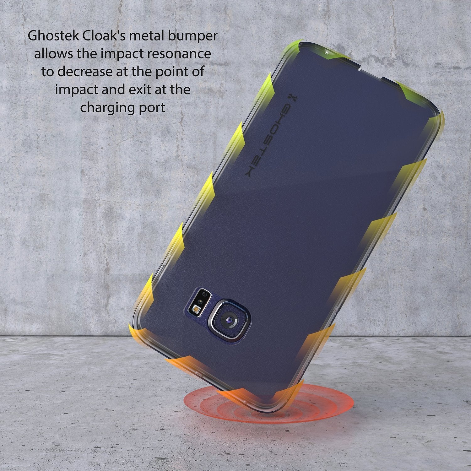 Galaxy S6 Edge Case, Ghostek White Cloak Series Slim Hybrid Impact Armor | Lifetime Warranty - PunkCase NZ