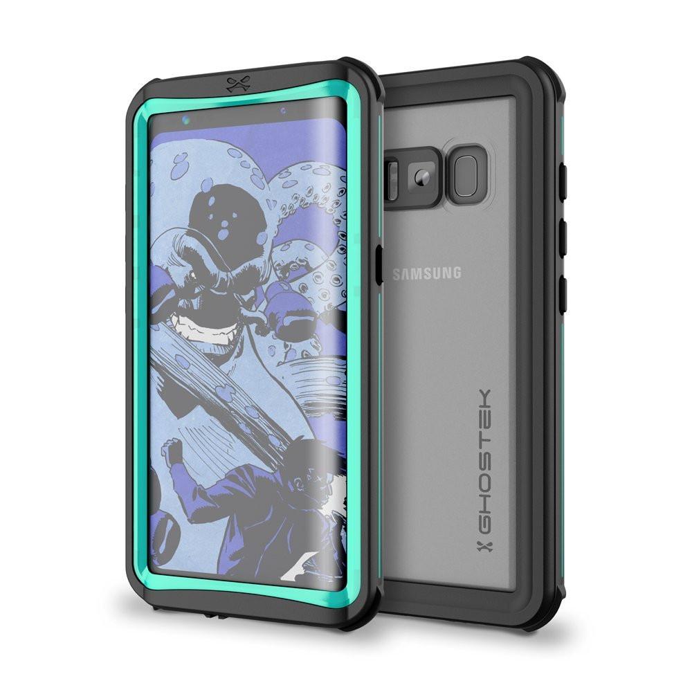 Galaxy S8 Plus Waterproof Case, Ghostek Nautical Series (Teal) | Slim Underwater Full Body Protection