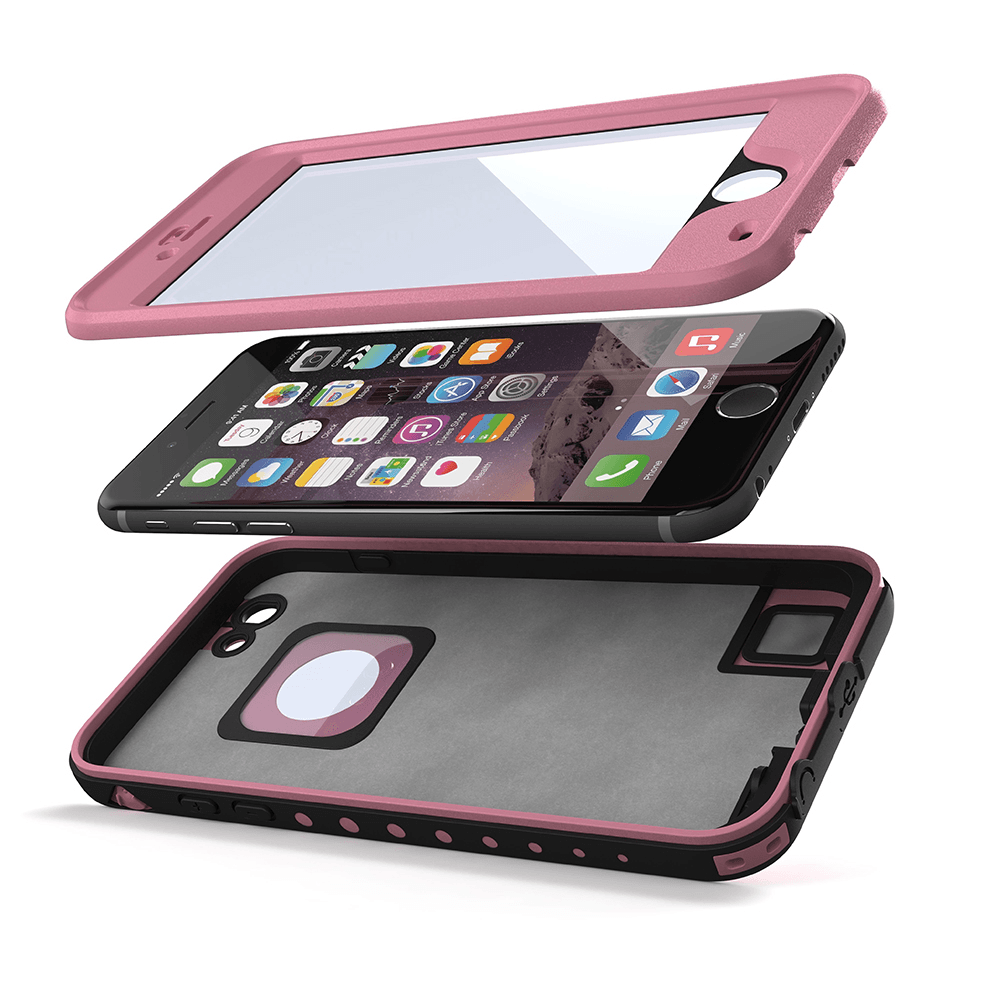 iphone-6-plus-waterproof-case-ghostek-atomic-pink-apple-iphone-6-plus-waterproof-case-w-attached-screen-protector-lifetime-warranty-apple-iphone-6-plus-slim-fitted-waterproof-shock-proof-dust-proof-dirt-proof-snow-proof-cover-case-ghocas191