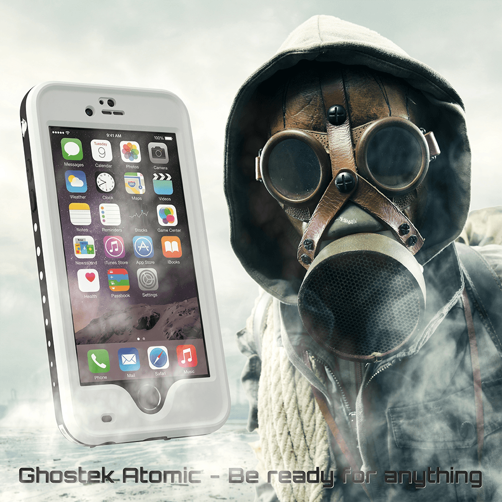 iphone-6-plus-waterproof-case-ghostek-atomic-white-apple-iphone-6-plus-waterproof-case-w-attached-screen-protector-lifetime-warranty-apple-iphone-6-plus-slim-fitted-waterproof-shock-proof-dust-proof-dirt-proof-snow-proof-cover-case-ghocas190