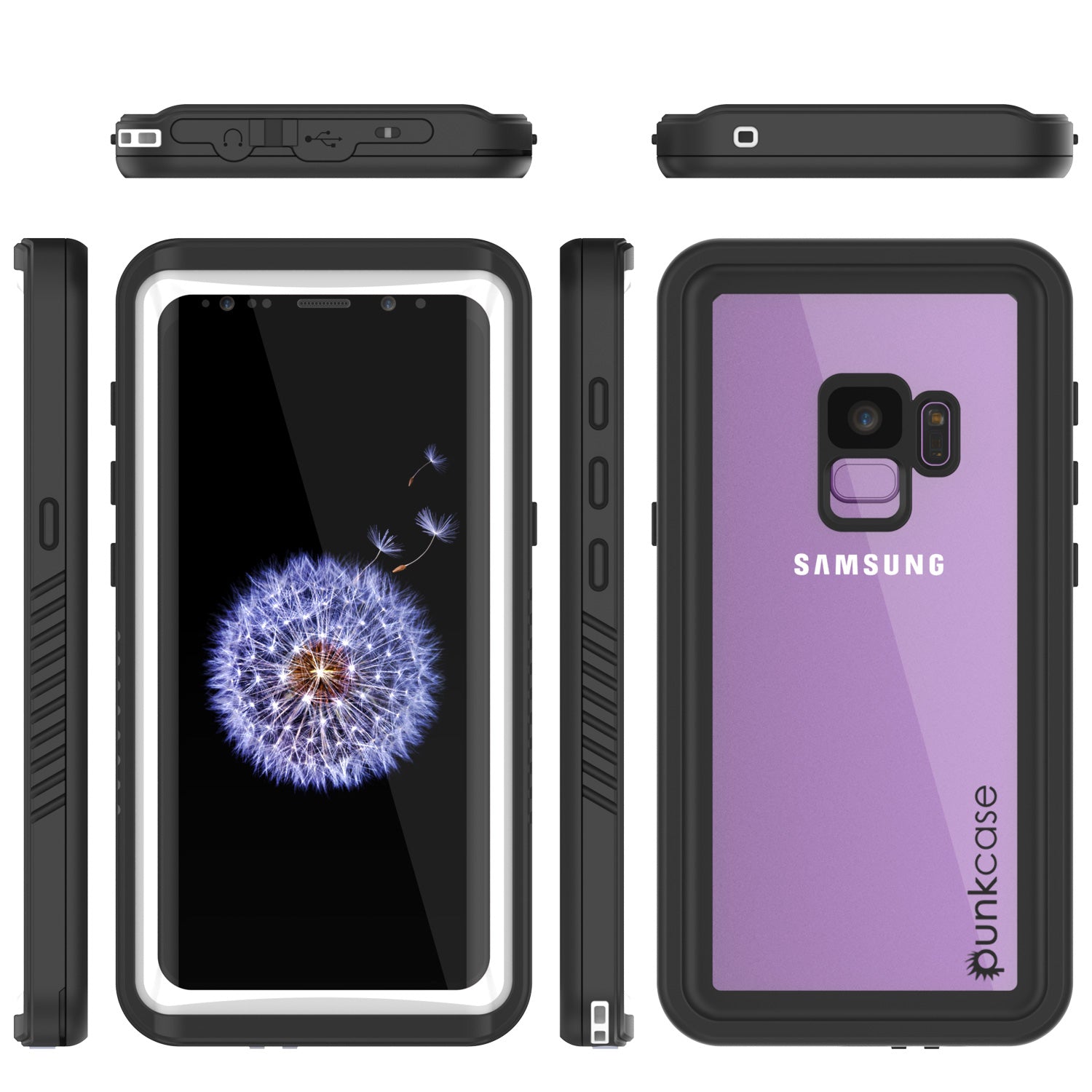 Galaxy S9 PLUS Waterproof Case, Punkcase [Extreme Series] [Slim Fit] [IP68 Certified] [Shockproof] [Snowproof] [Dirproof] Armor Cover [White] - PunkCase NZ