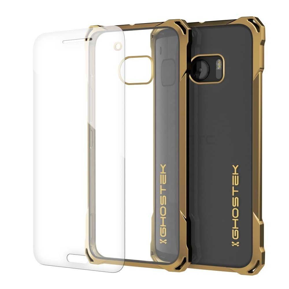 HTC 10 Case, Ghostek® Covert Gold Series Premium Slim Hybrid | w/Screen Protector | Ultra Fit